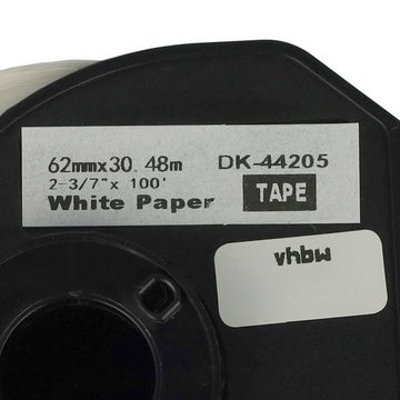 vhbw Etikettenpapier passend für Brother PT QL720NW Drucker & Kopierer Etikettendrucker