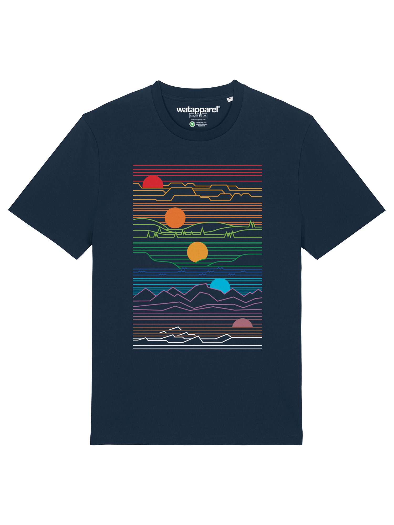 wat? Apparel T-Shirt Sun And Moon günstig online kaufen