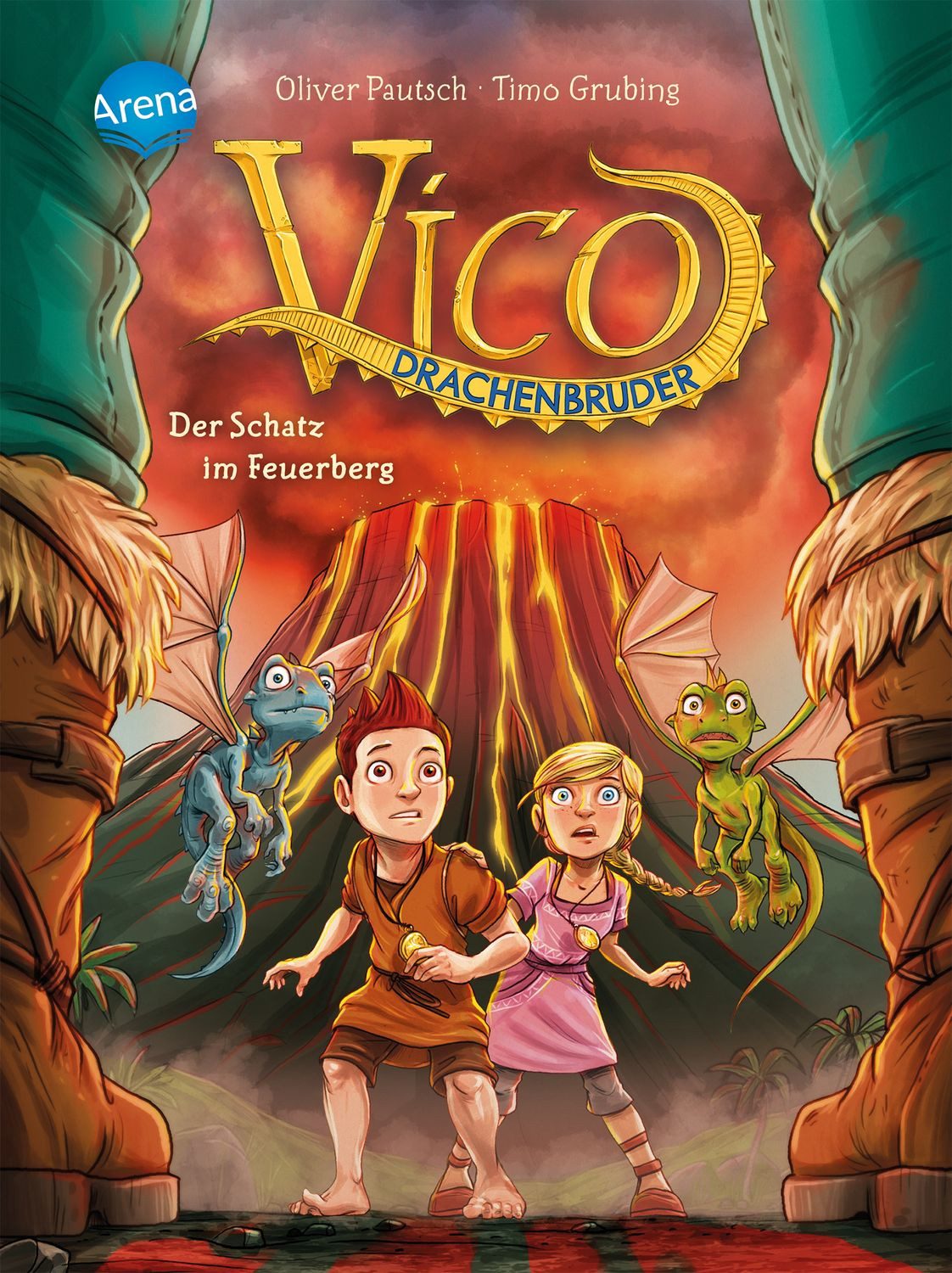 Kinderbuch Vico Drachenbruder (3). Der Schatz im Feuerberg Oliver Pautsch