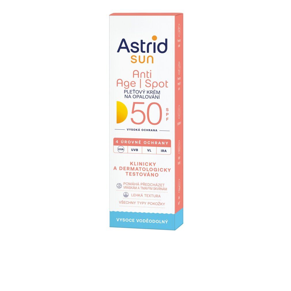 Astrid Körperpflegemittel Sonnenschutz SPF 50 Anti Age I Spot 50 ml