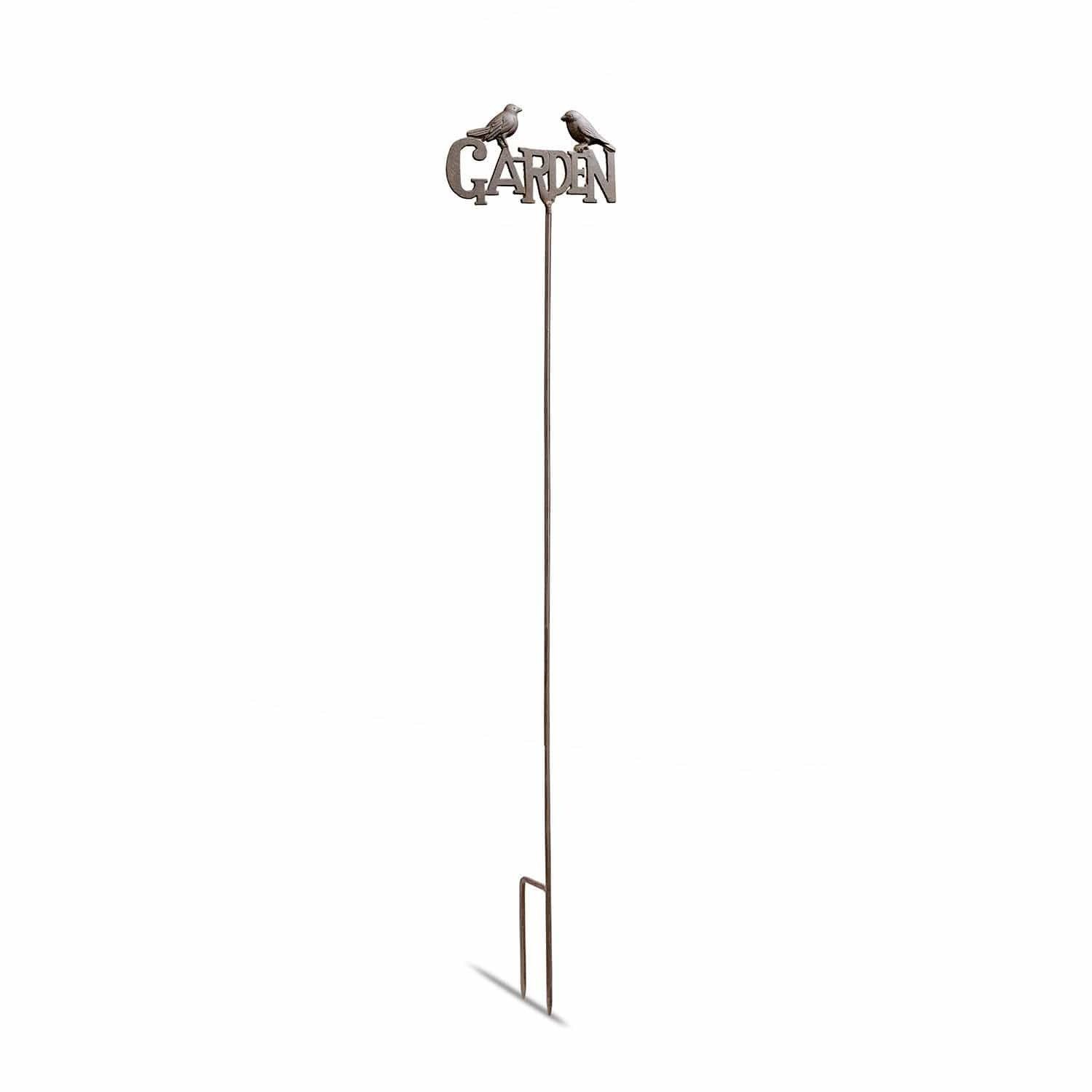 Mirabeau Gartenstecker Gartenstab Girra antikbraun