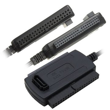 Bolwins B95 50cm 3in1 USB 2.0 auf IDE / SATA Kabel Adapter Festplatte Laufwerk Computer-Kabel, (50 cm)