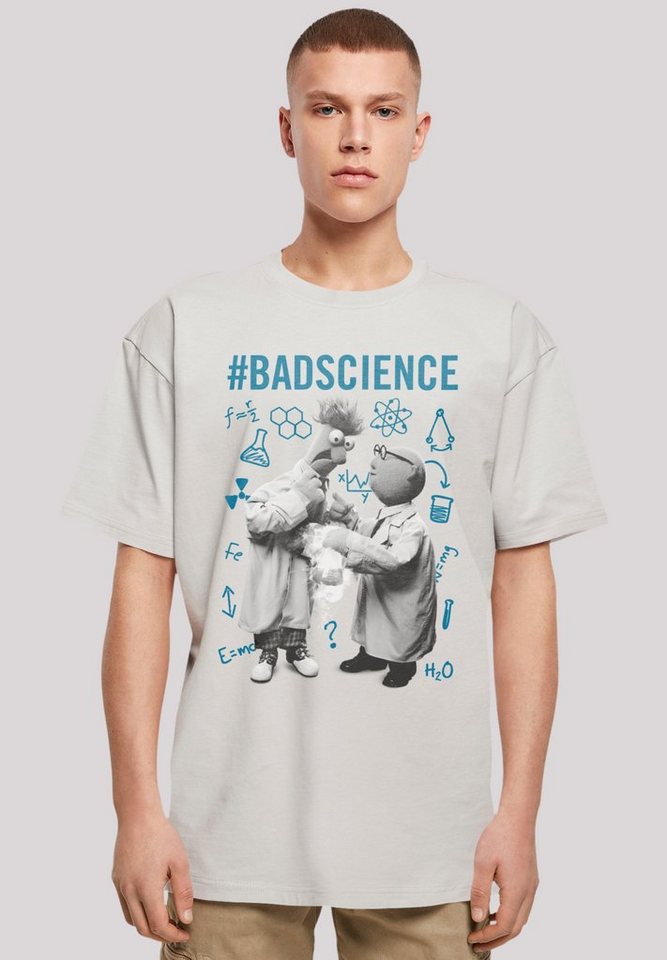 F4NT4STIC T-Shirt Disney Muppets #BadScience Premium Qualität, Weite  Passform und überschnittene Schultern
