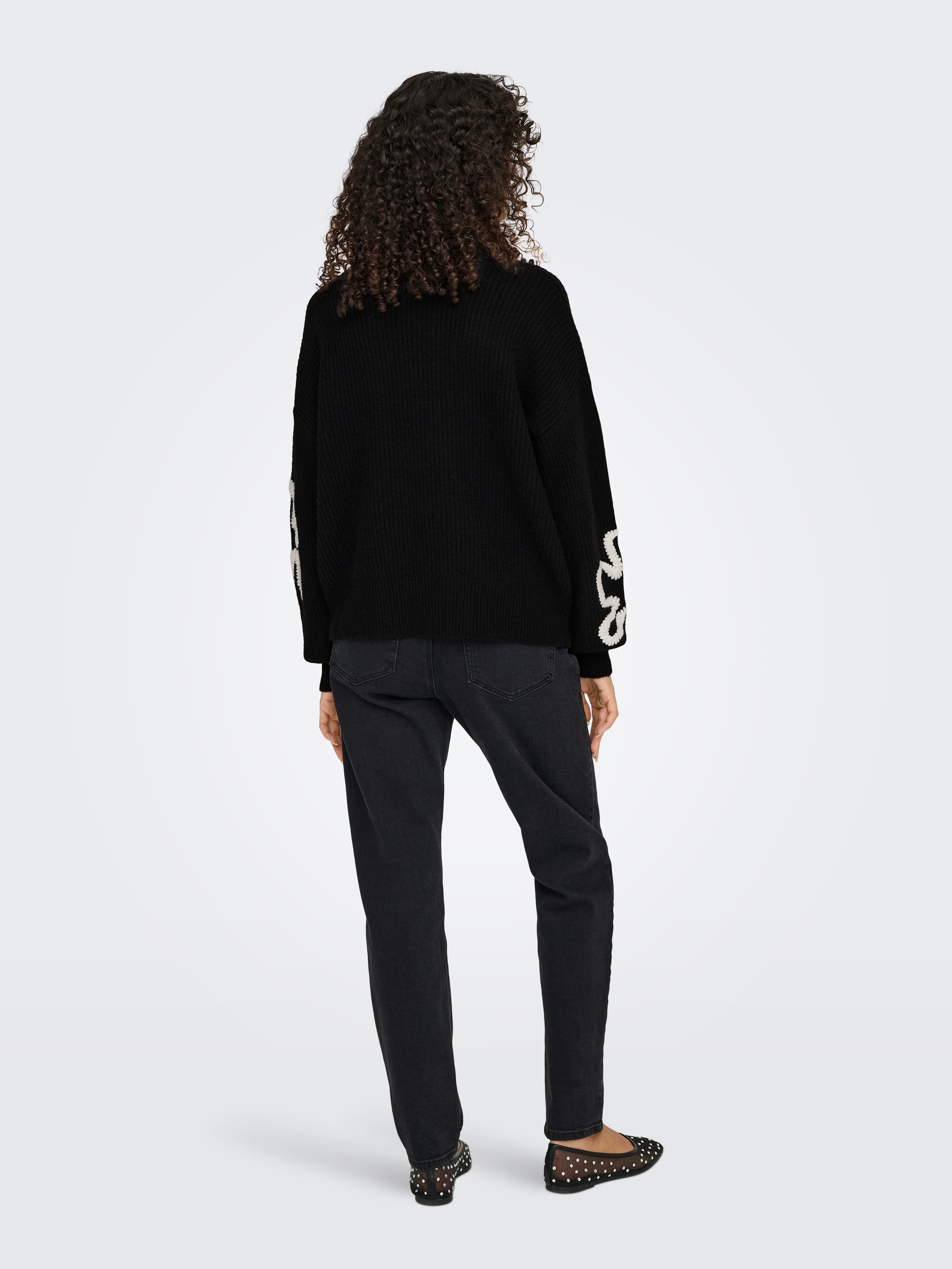 ONLY Strickpullover ONLDAISY LS STITCH O-NECK KNT