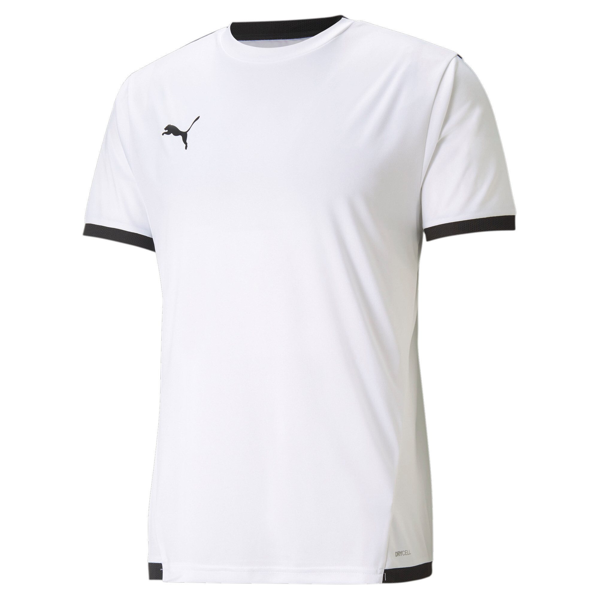 PUMA Trainingstop TEAMLIGA JERSEY Kurzarmdesign, sportlicher Stil, mit Rundhalsausschnitt