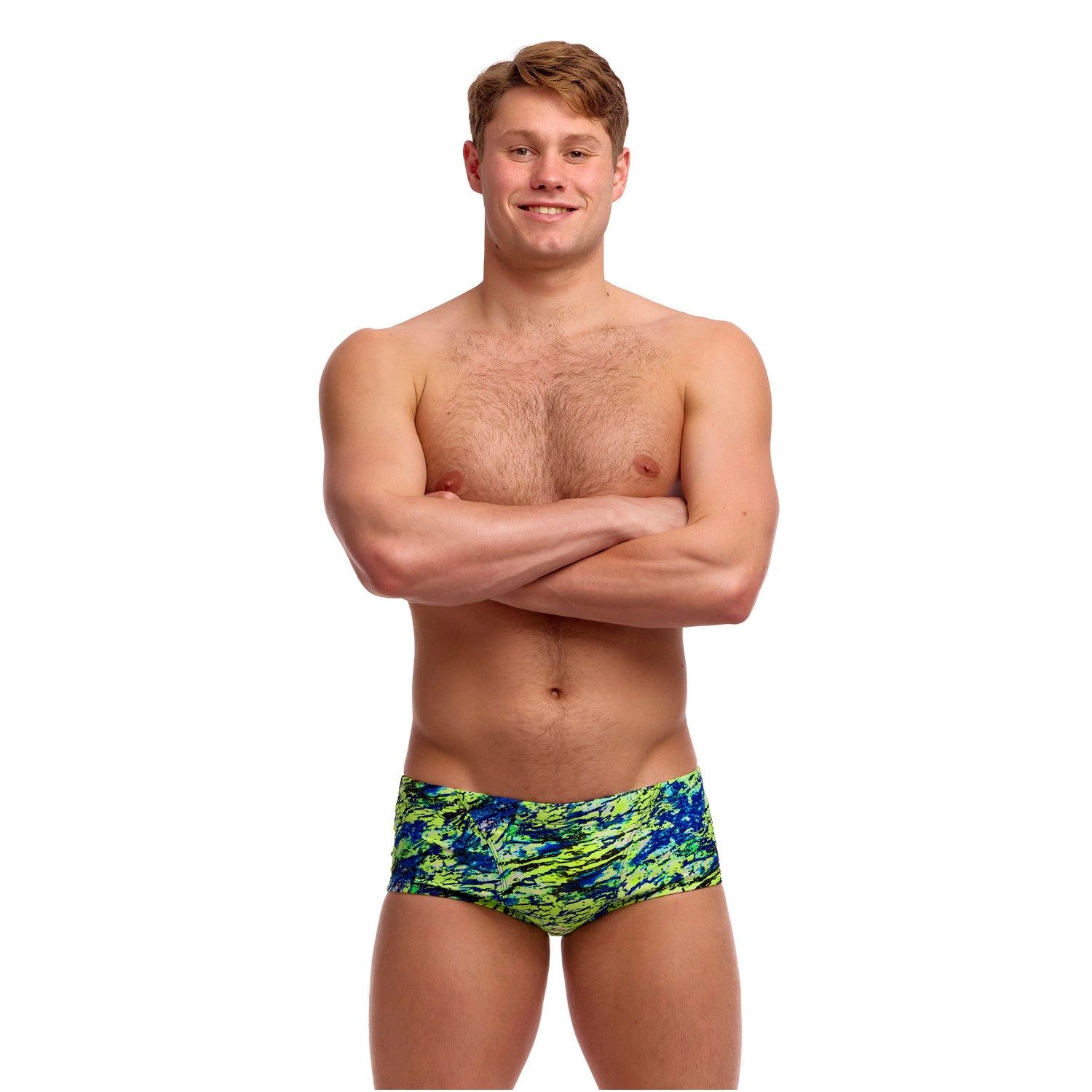 Funky Trunks Badehose Scaled Back Badeshorts chlorresistent und schnelltrocknend