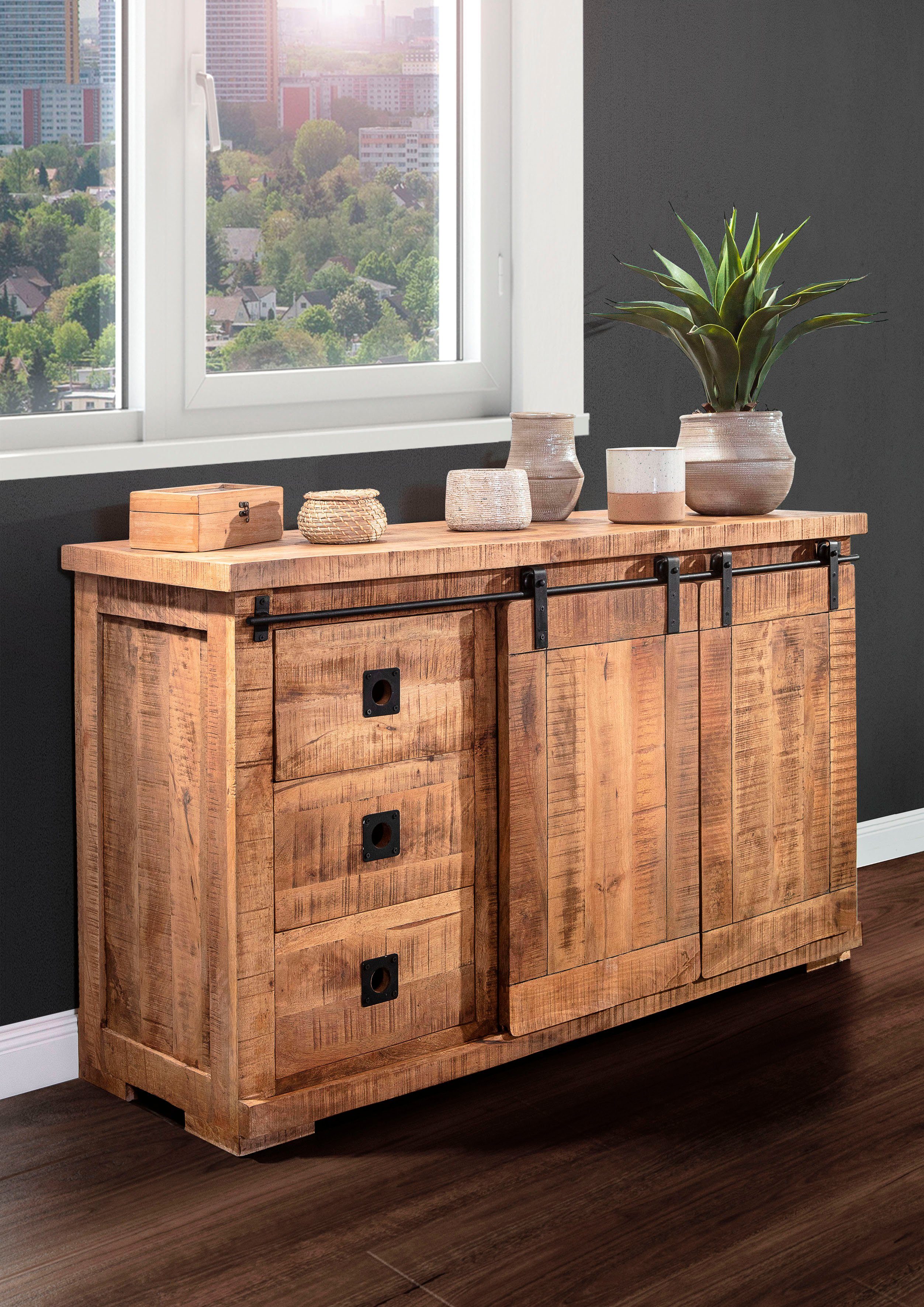Gutmann Factory Sideboard Kamerun, Kommode, Breite 145 cm