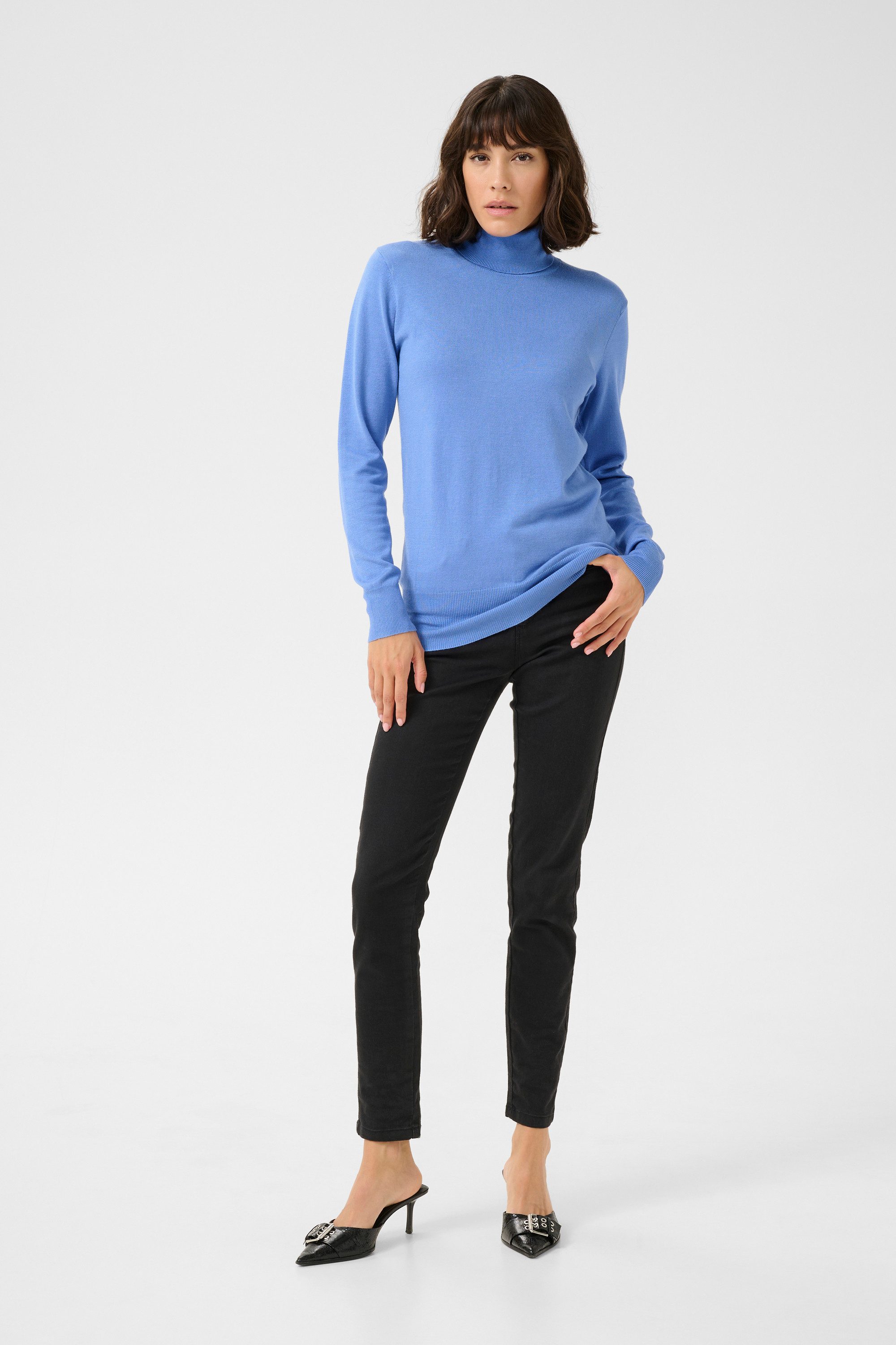 KAFFE Rollkragenpullover Rollkragen Astrid