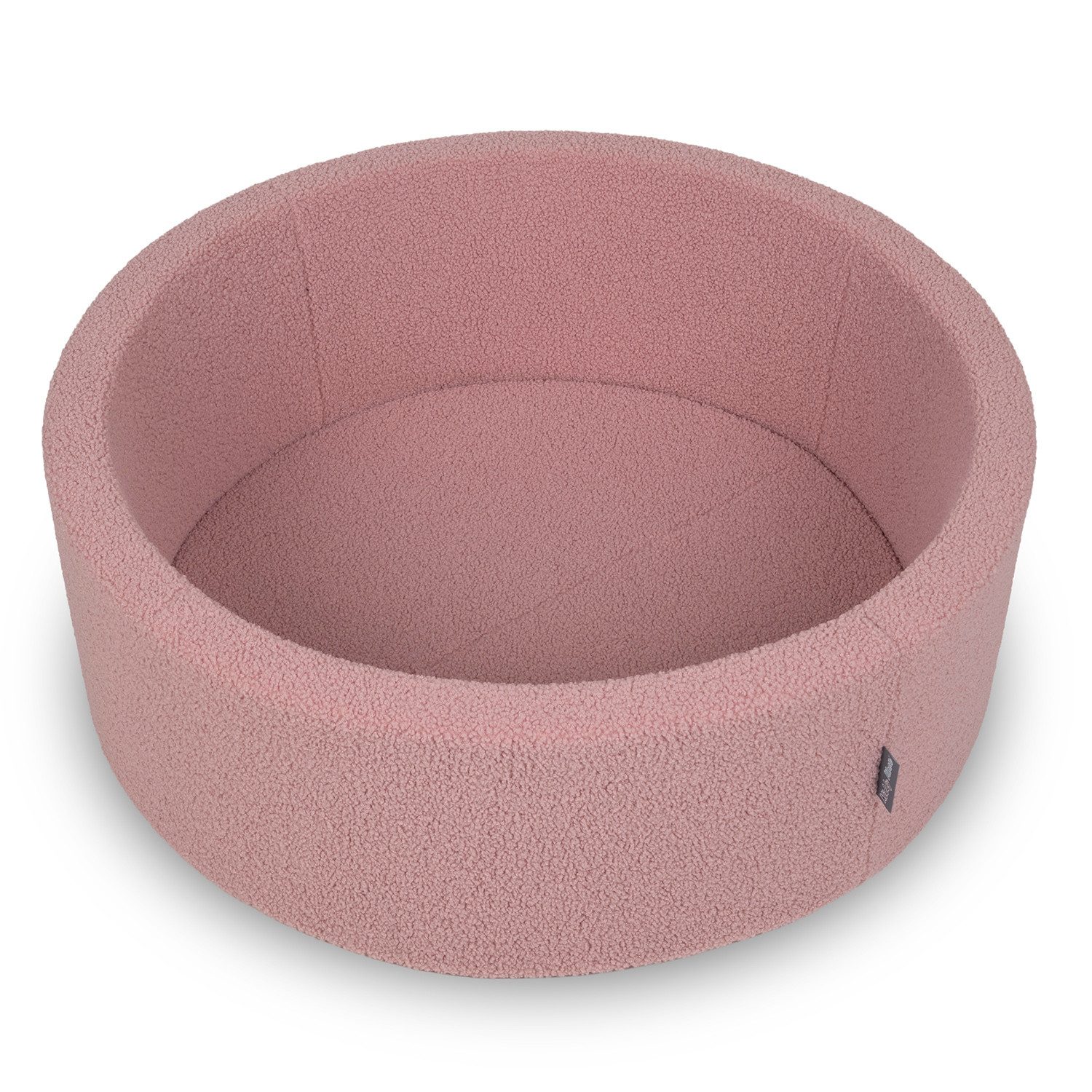 KiddyMoon Bällebad OK30TD, (Bällepool mit bunten Bällen, 0-tlg., Bällepool mit bunten Bällen), mit TEDDY Bezug, Made in Europe