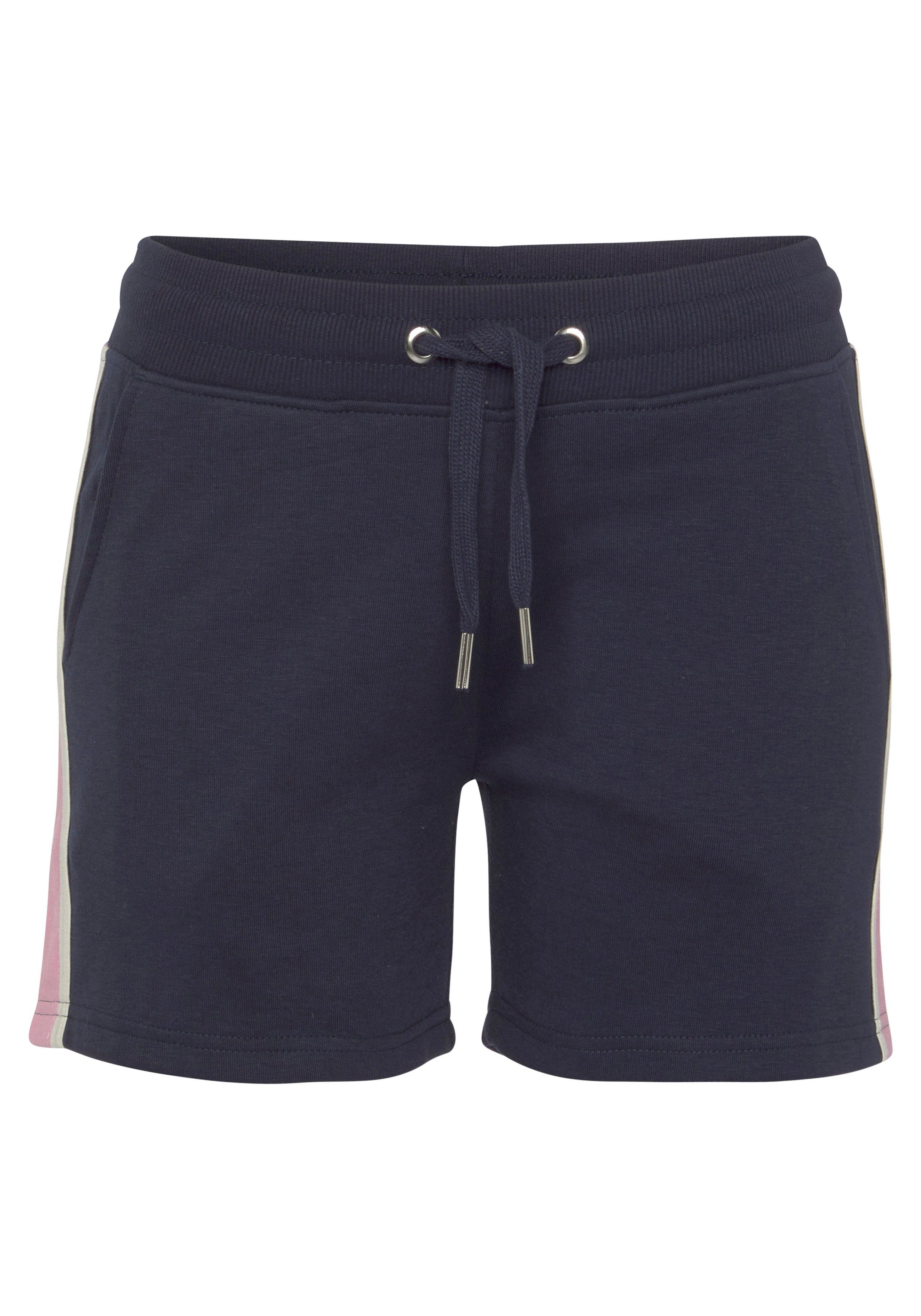 Vivance Sweatshorts, (1 tlg.), mit Kontrast Einsätzen, Loungewear günstig online kaufen