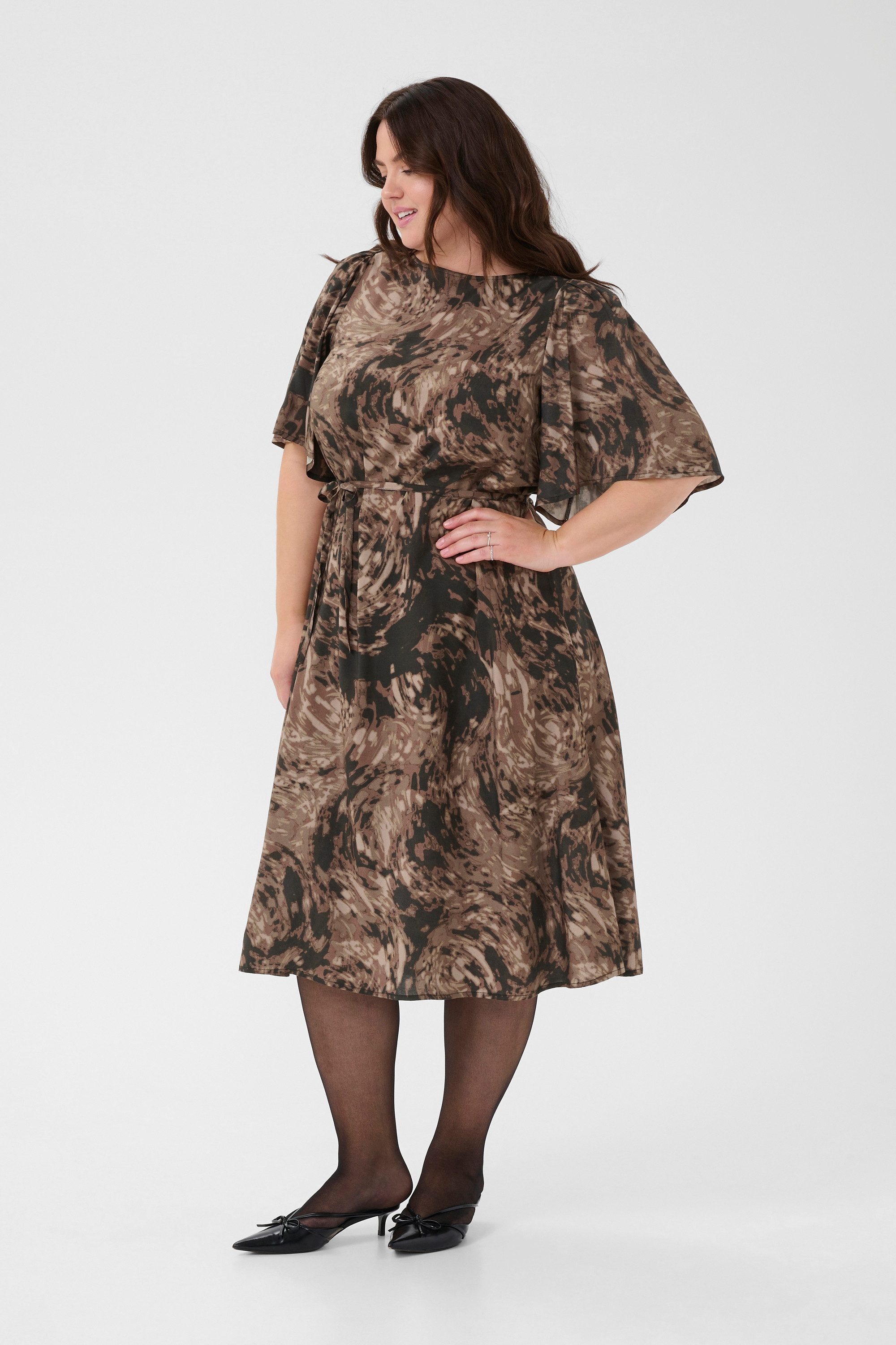 KAFFE Curve Blusenkleid Kleid KCjamia Große Größen günstig online kaufen