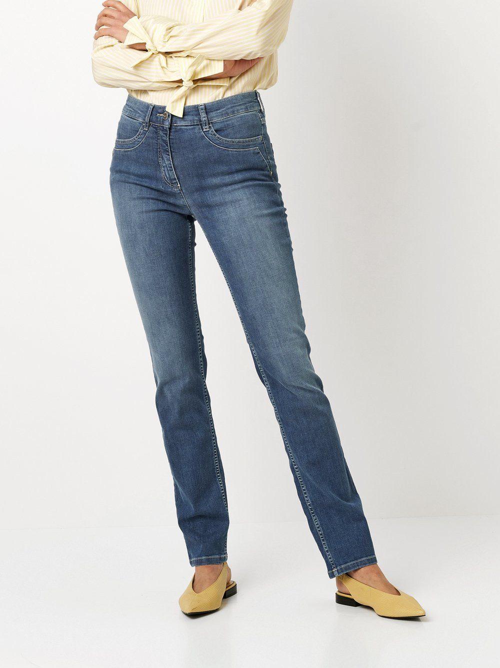 TONI Slim-fit-Jeans Slim be loved be l im Four-Pocket Style