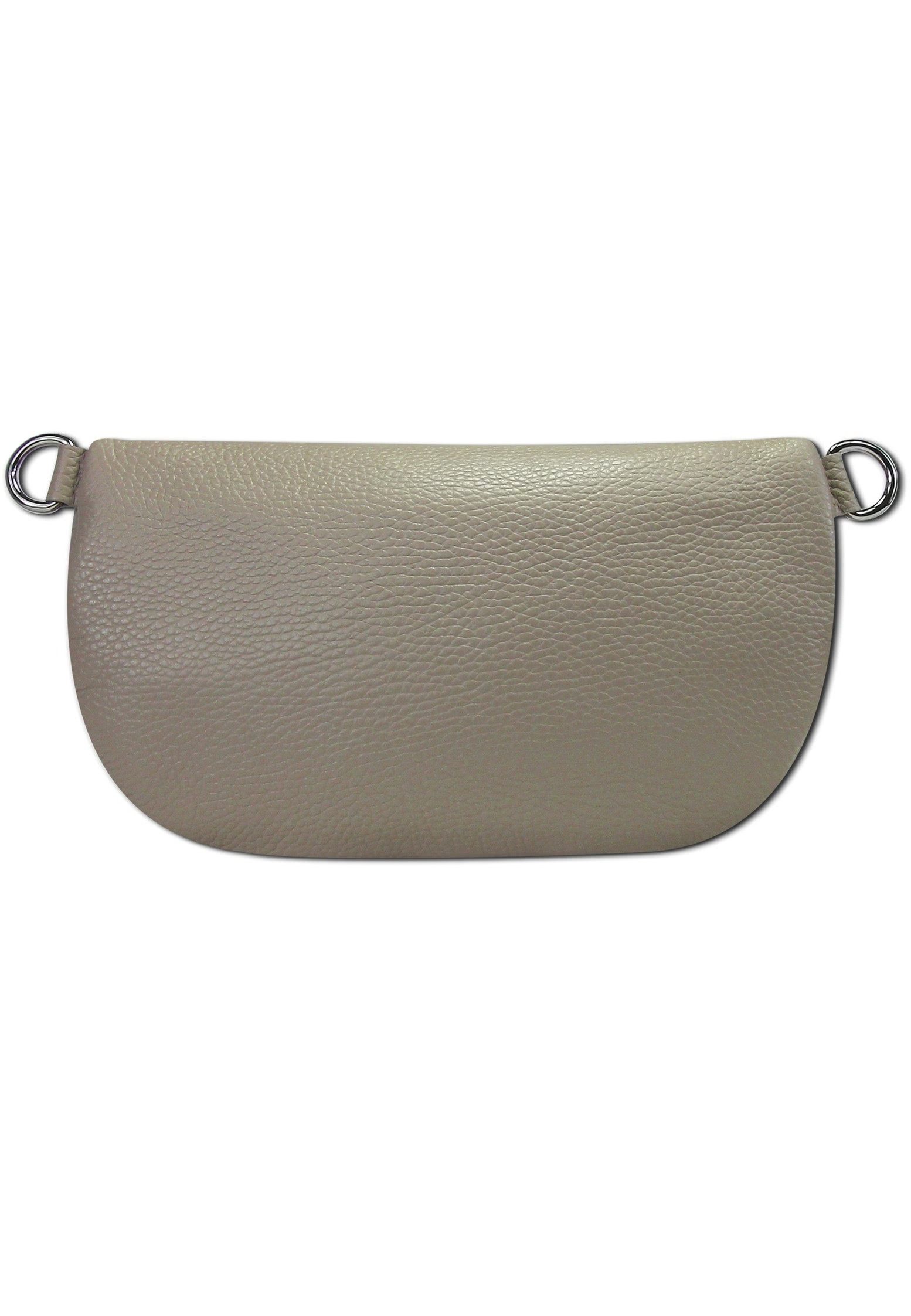 Toscanto Gürteltasche Toscanto taupe, beige, mehrfarbig (Gürteltasche), Damen Gürteltasche Echtes Leder, taupe, beige, mehrfarbig