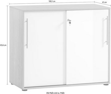 Schildmeyer Aktenschrank Antero Breite 100 cm, abschließbar