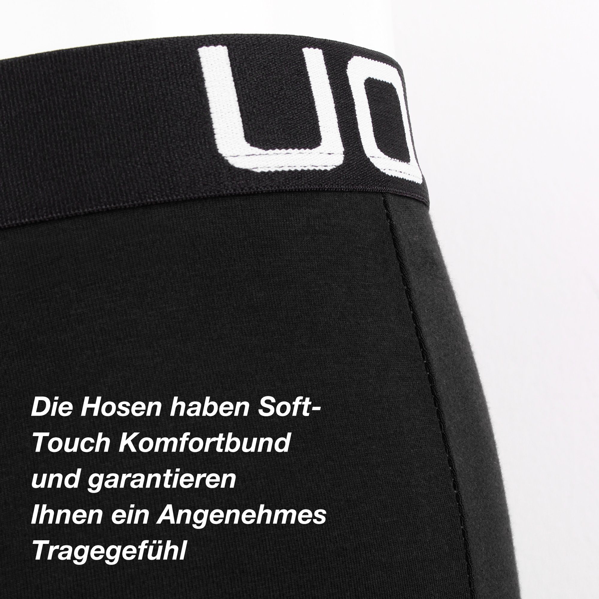 L&K Boxershorts 1117 (8er-Pack) Unterhosen Herren aus Baumwolle verschiedenen Farben – Bild 5 von 5