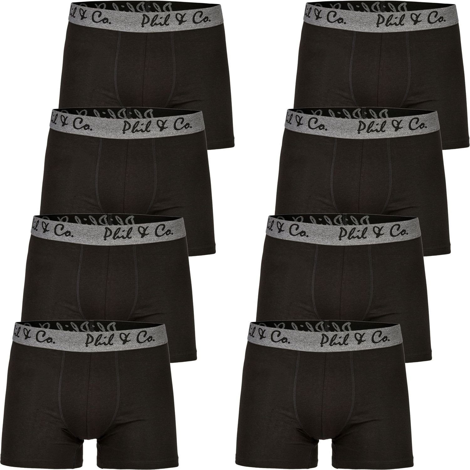 Phil & Co. Boxershorts PHIL & Co Berlin 8er Pack Herren Boxershorts Pants T günstig online kaufen