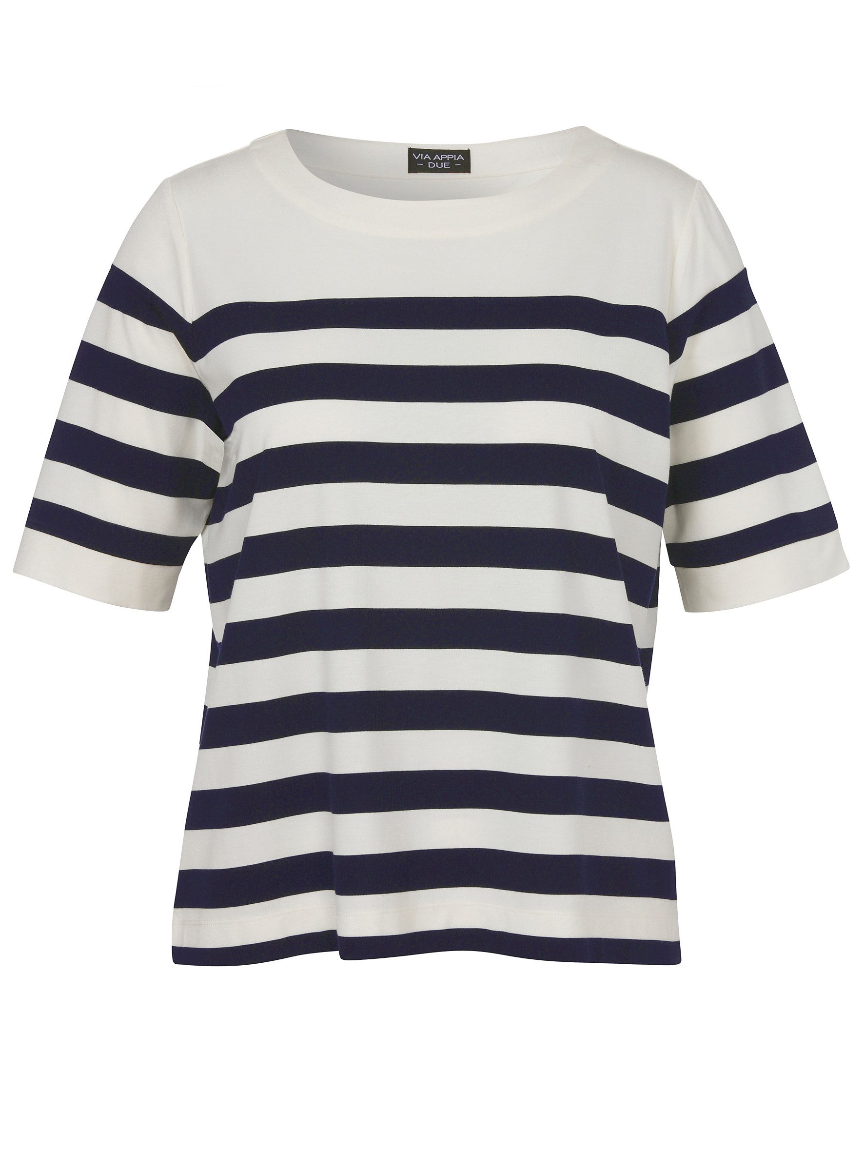 VIA APPIA T-Shirt T-Shirt U-Boot 1/2 Arm Ringel