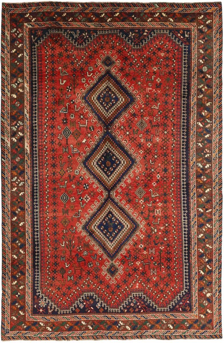 Perserteppich, / 10 rechteckig, Handgeknüpfter Trading, Nain Höhe: mm 178x269 Orientteppich Shiraz Orientteppich