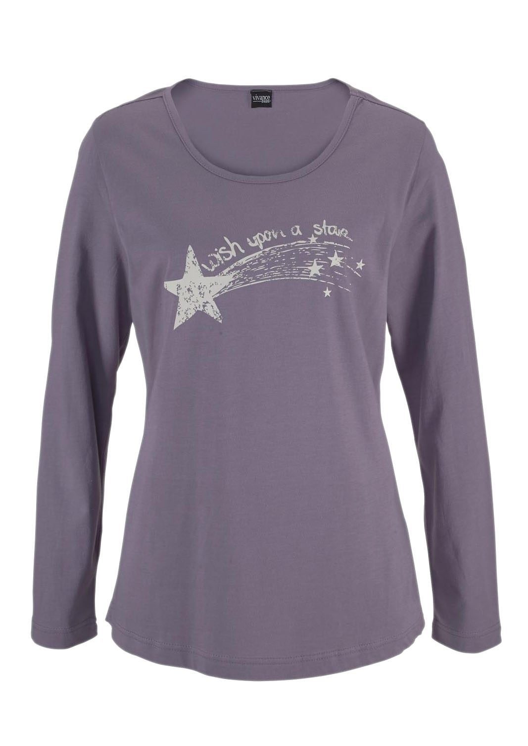 Vivance Dreams by Lascana Pyjama (Packung, 4 tlg., 2 Stück) mit Sternenprint