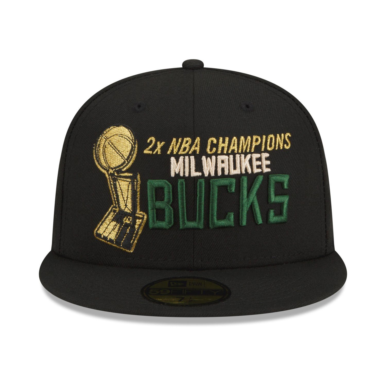 NBA Milwaukee Fitted Cap CHAMPIONS New Bucks 59Fifty Era