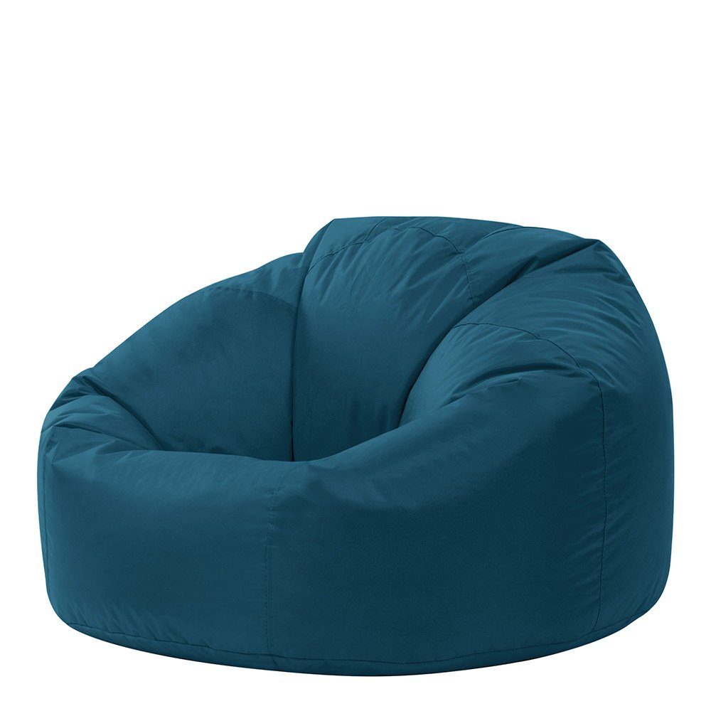 Veeva Sitzsack Klassischer Sitzsack Outdoor blaugrün