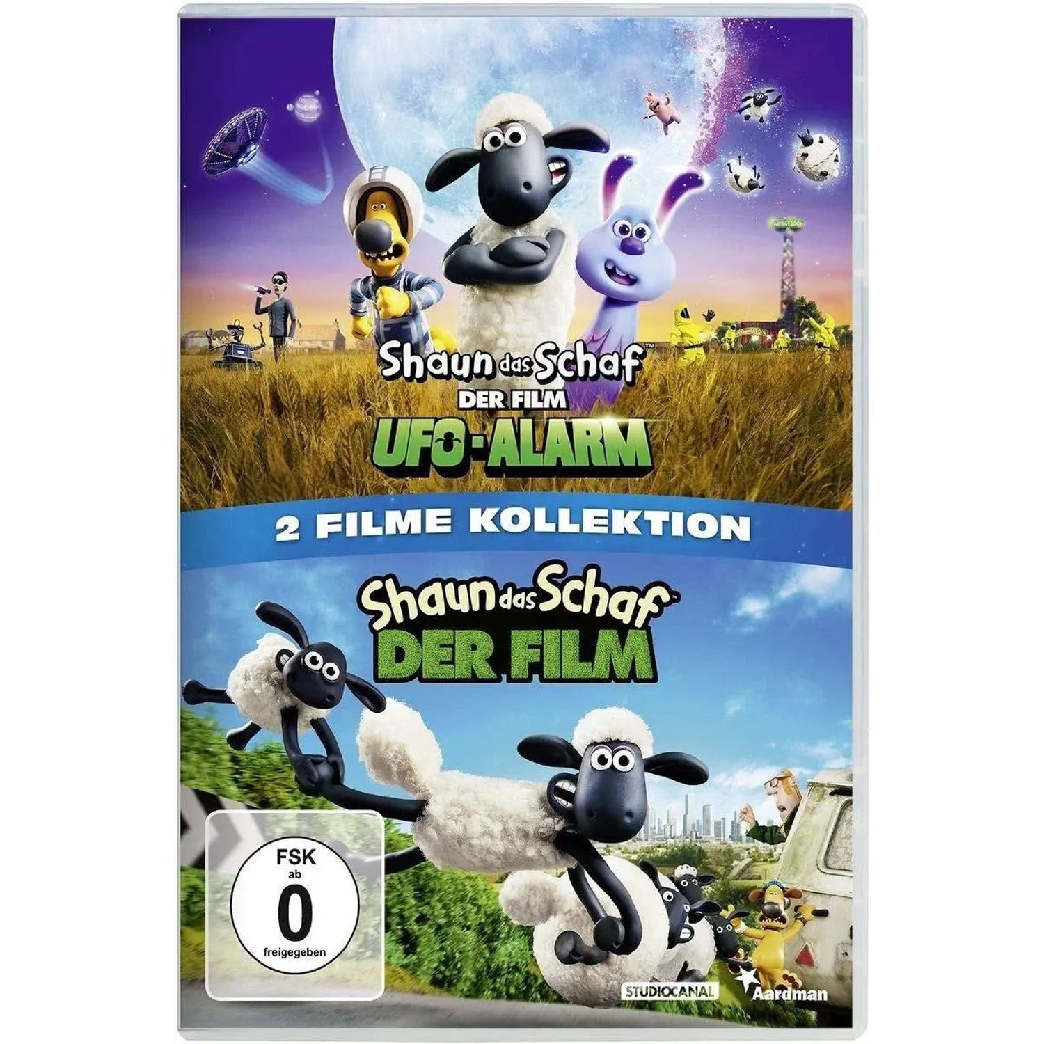 Studiocanal DVD Shaun das Schaf - Der Film: 1 & 2