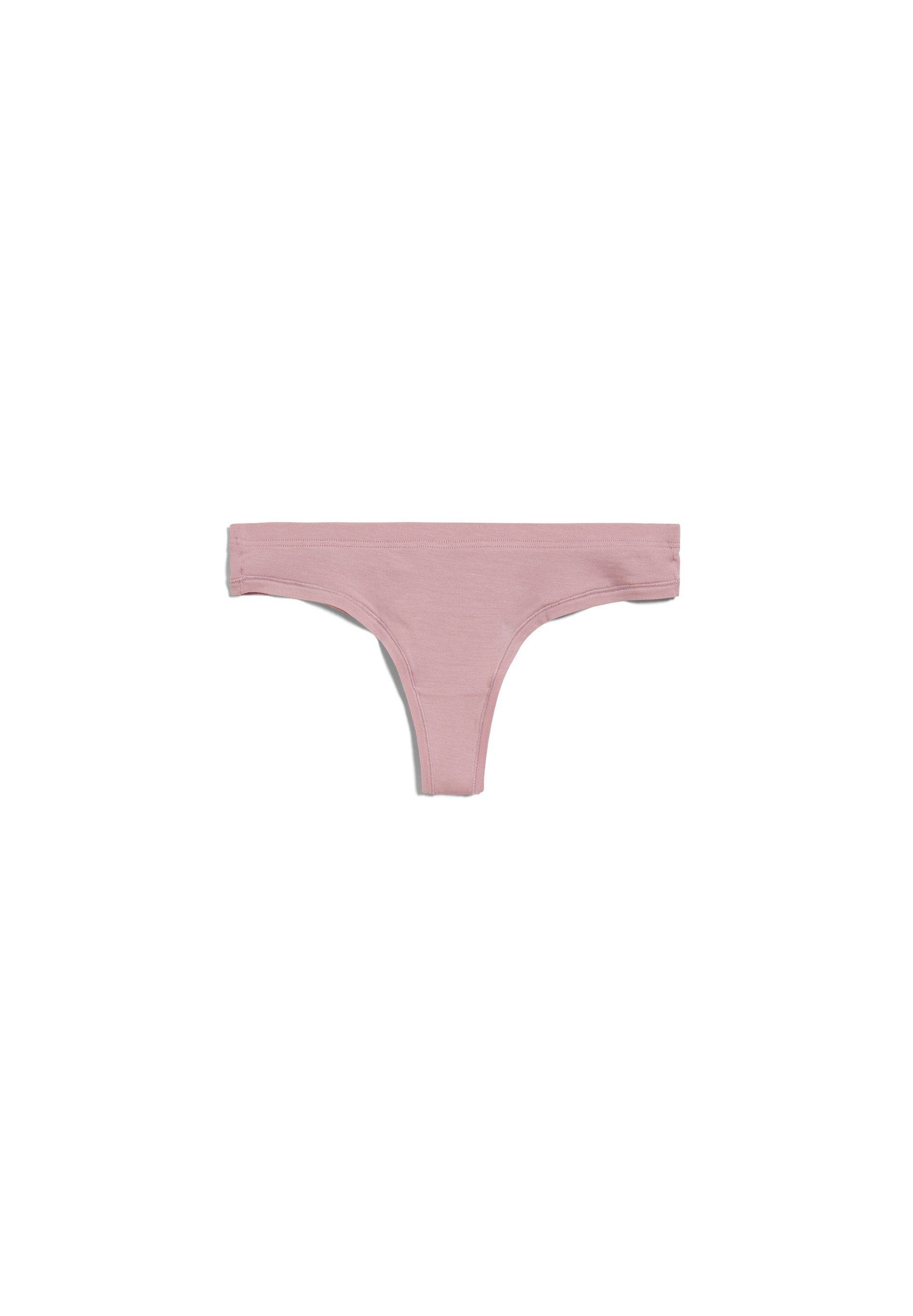 MIX Damen STRING TENCEL™ Fitted Panty AUS FAARA Armedangels rose (1-St)