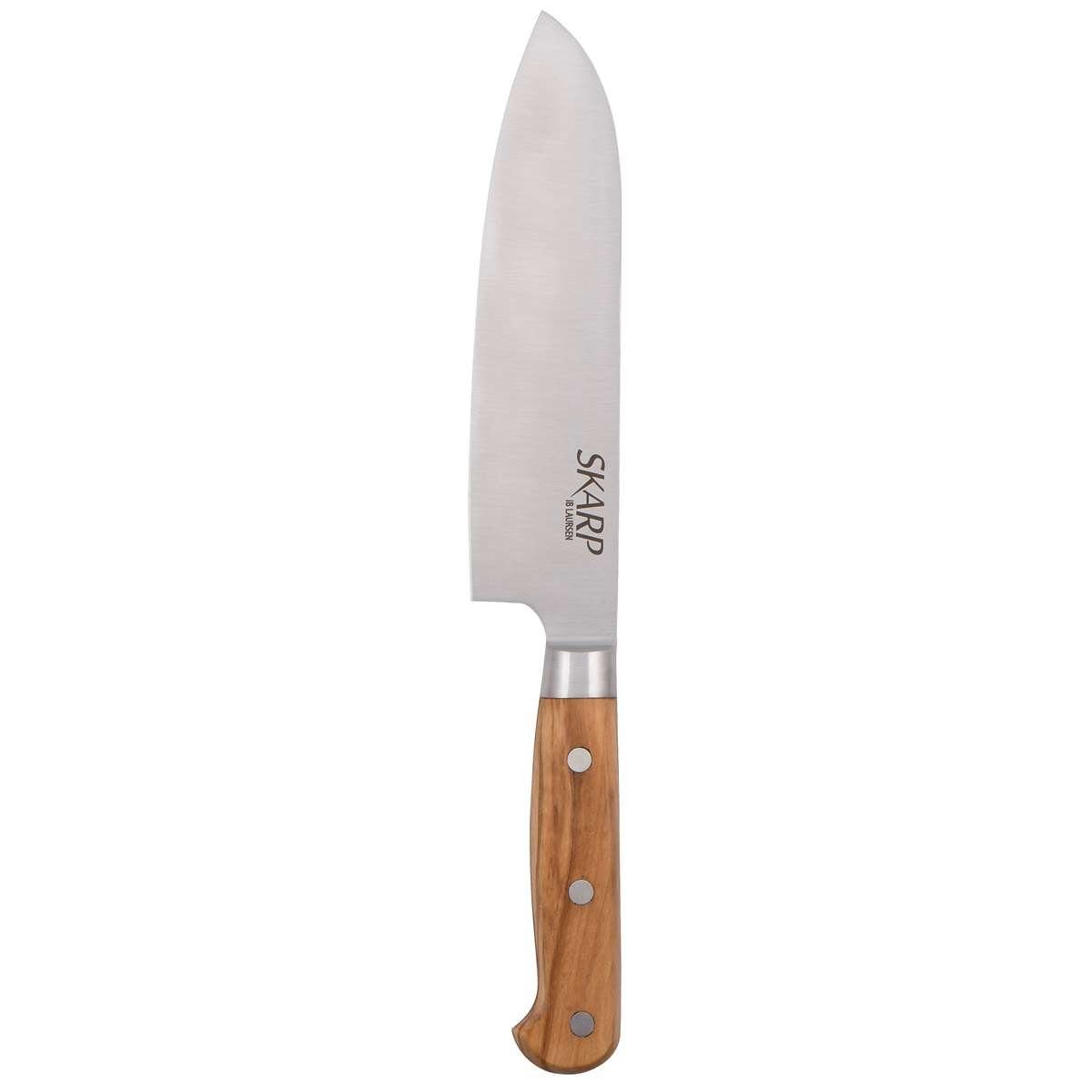 - Stahl Küchenmesser 30cm Laursen SKARP Santokumesser Ib 5098-00 Laursen Messer Santokumesser
