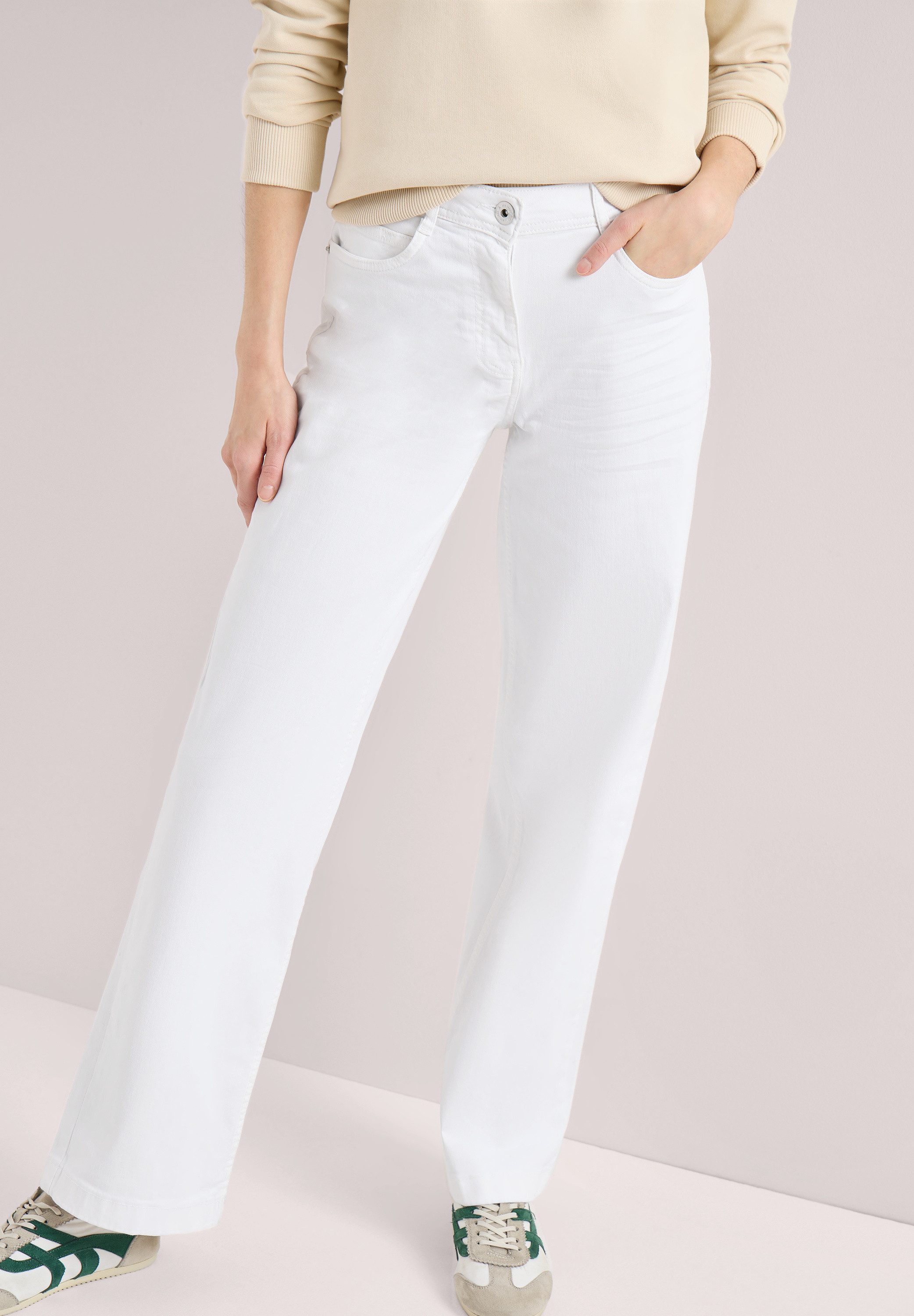 CECIL Loose-fit-Jeans High Waist