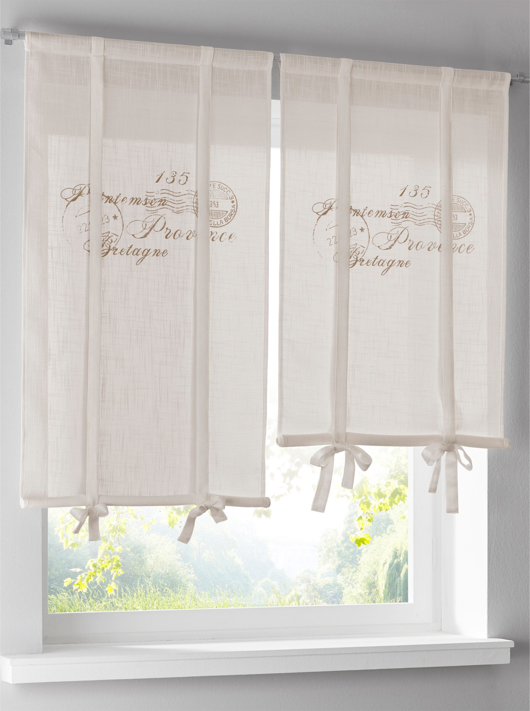 Rollo Bändchenrollo ., heine, halbtransparent, Stangendurchzug günstig online kaufen