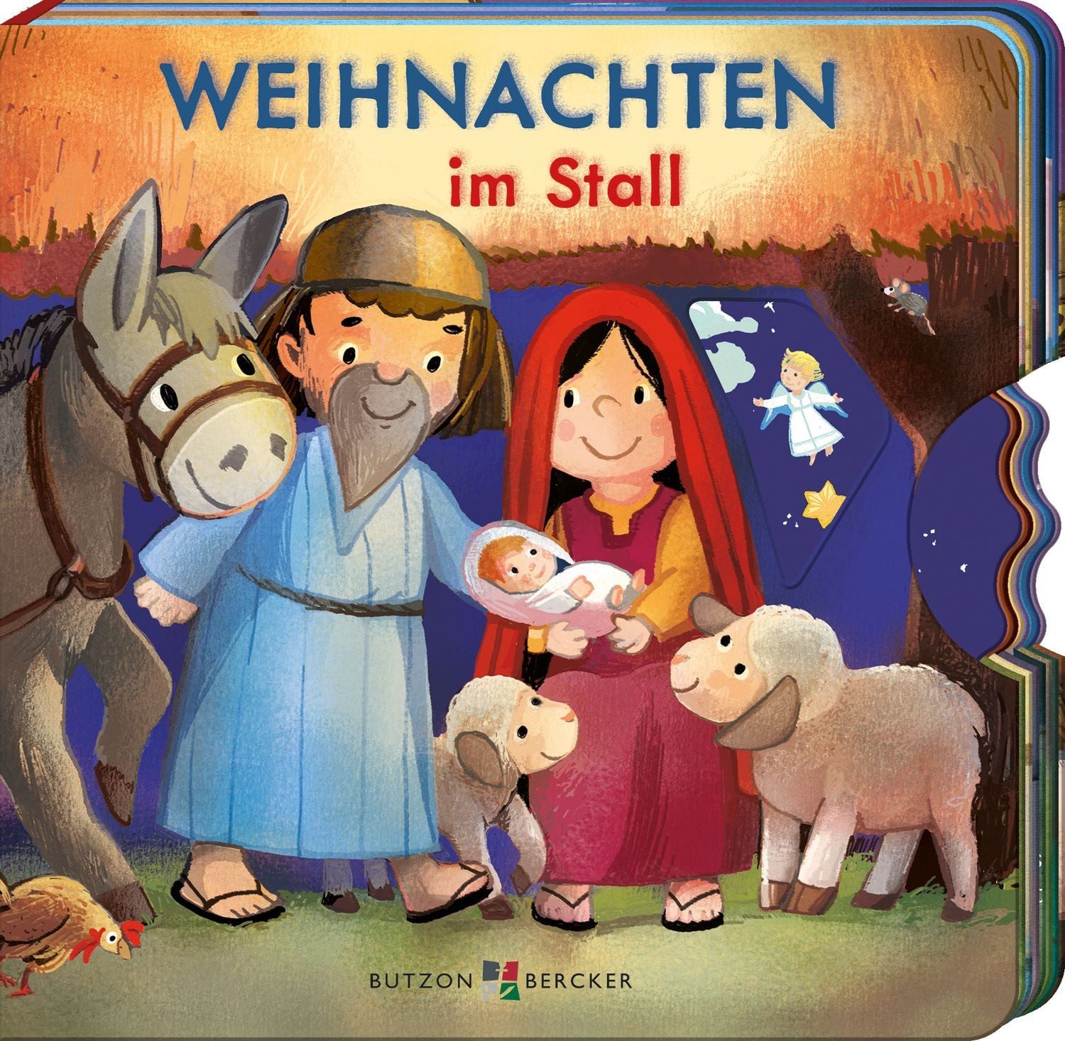 Kinderbuch Weihnachten im Stall Rolf Krenzer