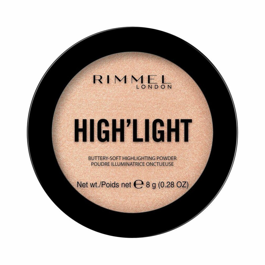 Rimmel London Highlighter High'light Buttery-Soft Highlinghting Powder 002-Candleit 8