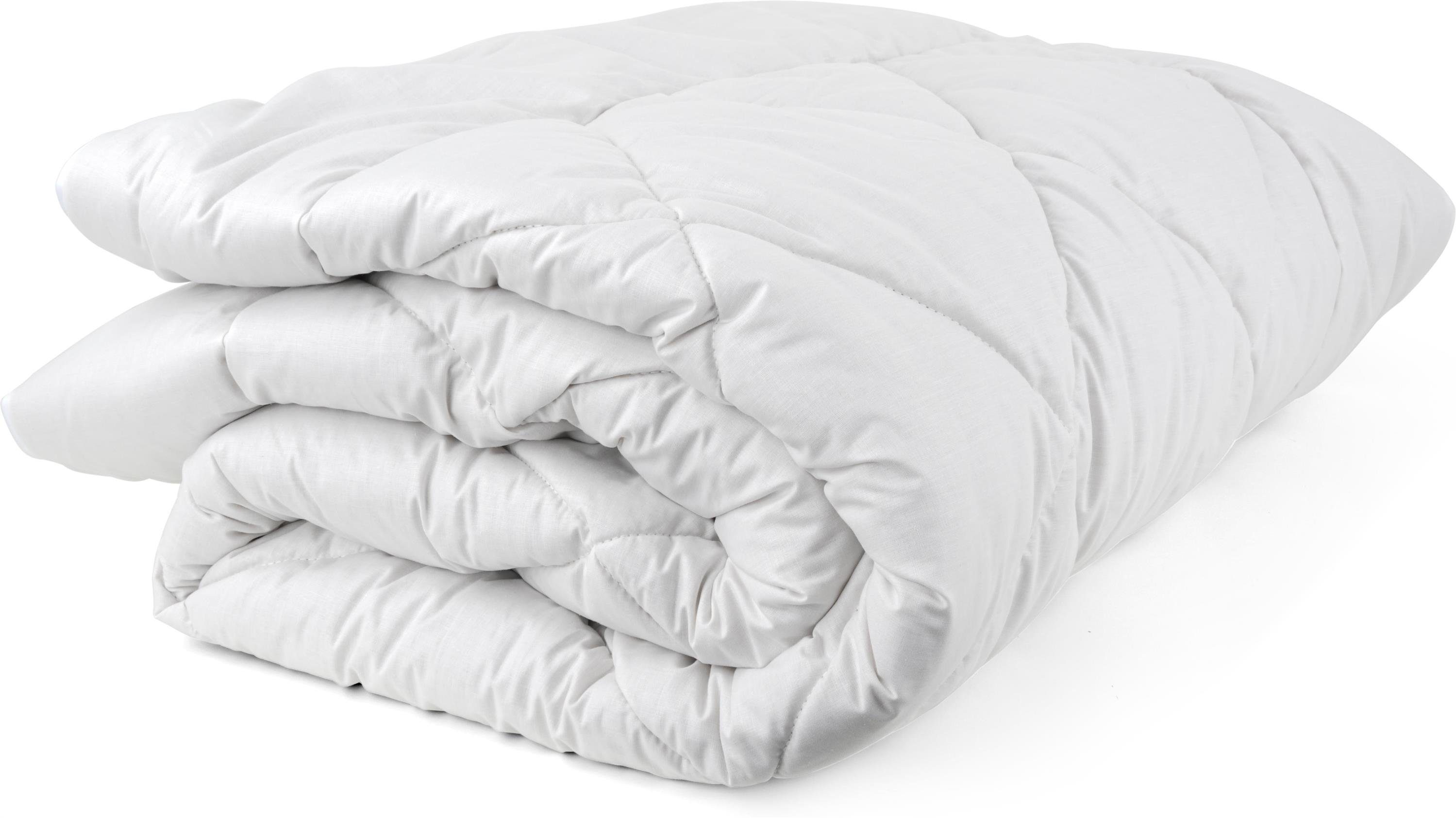 Aspero Baumwollbettdecke Bio-Baumwoll-Bettdecke AJACCIO, Füllung: Bio-Baumw günstig online kaufen