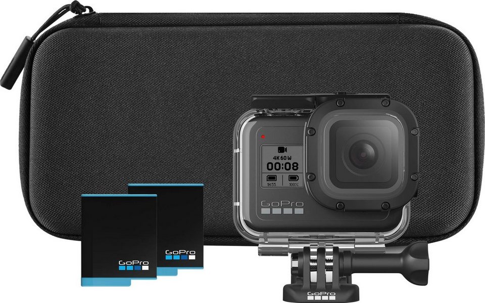 Bluetooth, Bundle HD, Ultra Accessory (4K ( WLAN Camcorder 8 GoPro Hero Hard Wi-Fi)