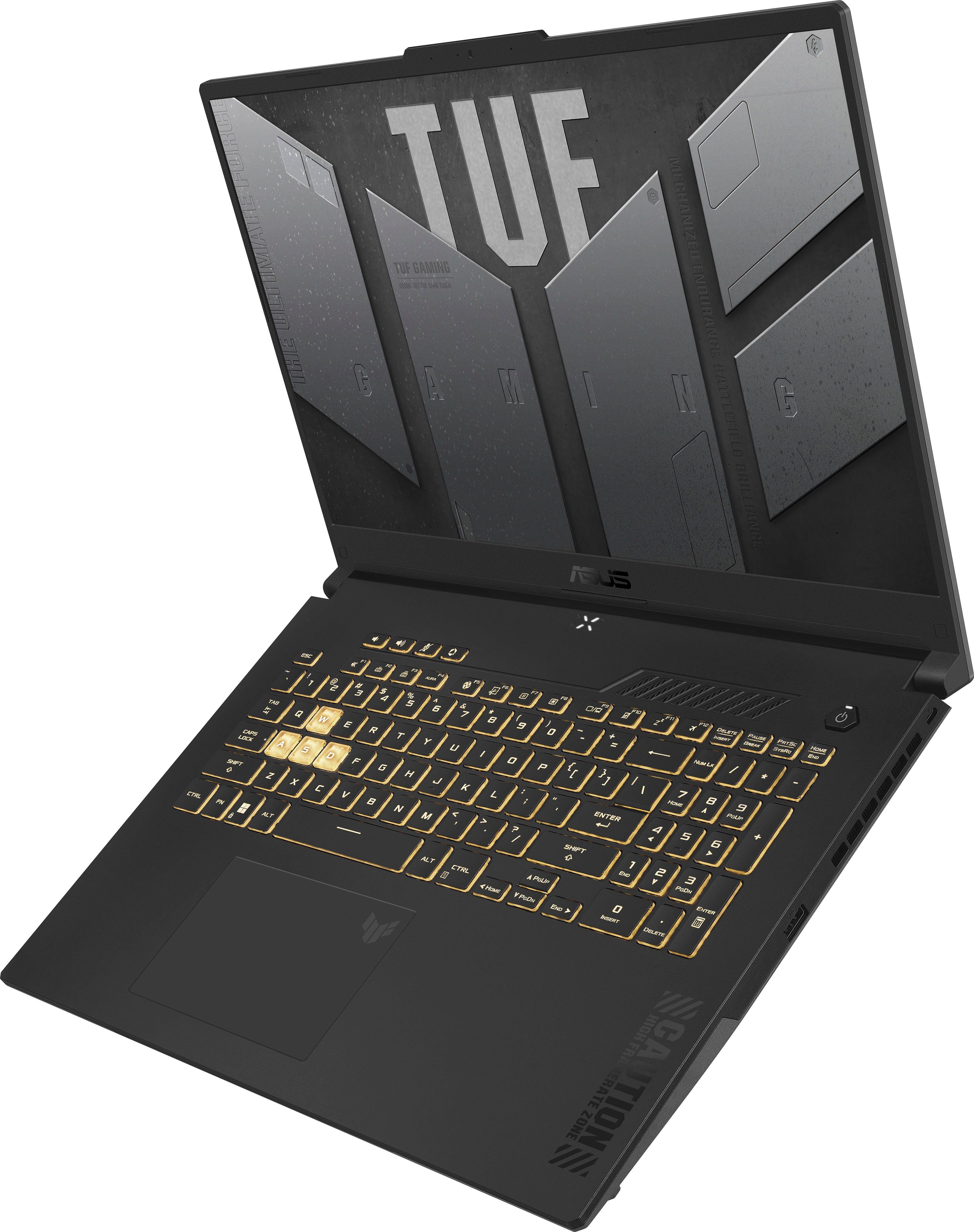 (43,9 F17 Intel 1000 Zoll, GeForce 12700H, TUF RTX i7 FX707ZV4-HX018W Asus Core GB cm/17,3 SSD) Gaming-Notebook 4060, Gaming