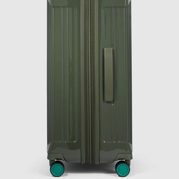Piquadro Koffer PQ-Light Trolley M erweiterbar Verde, 4 Rollen