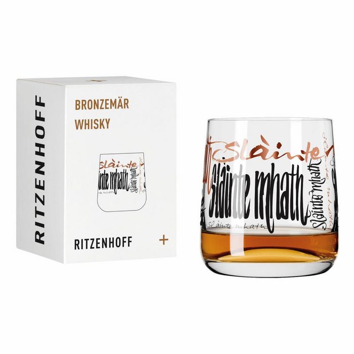 Ritzenhoff Whiskyglas Bronzemär Whisky 001 Kristallglas