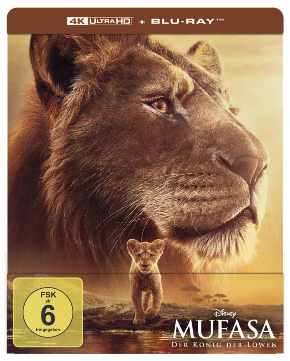 Blu-ray Mufasa: Der König der Löwen UHD (Limited Steelbook)