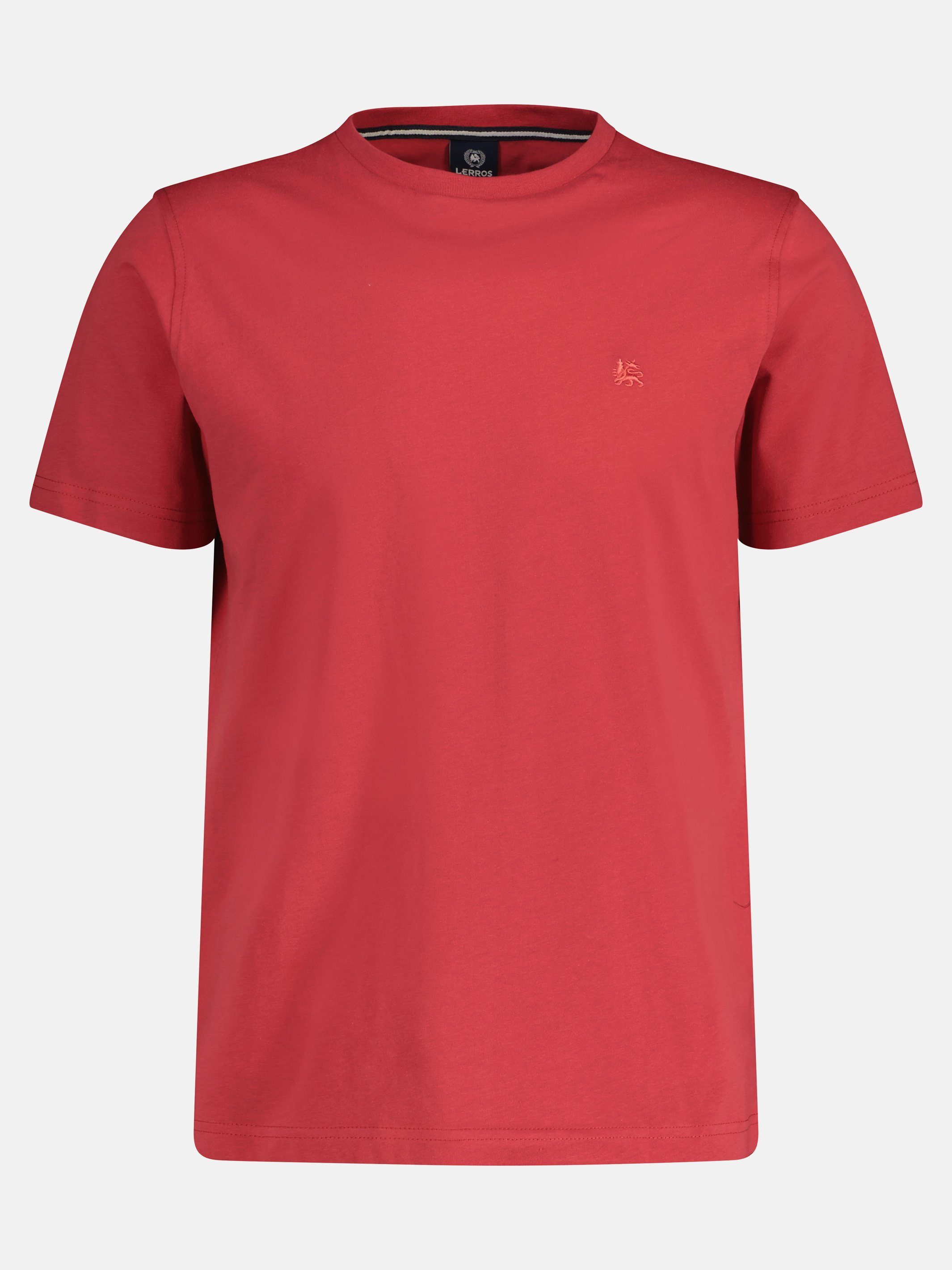 O-Neck T-Shirt mit T-Shirt LERROS DUSTY LERROS ROSE