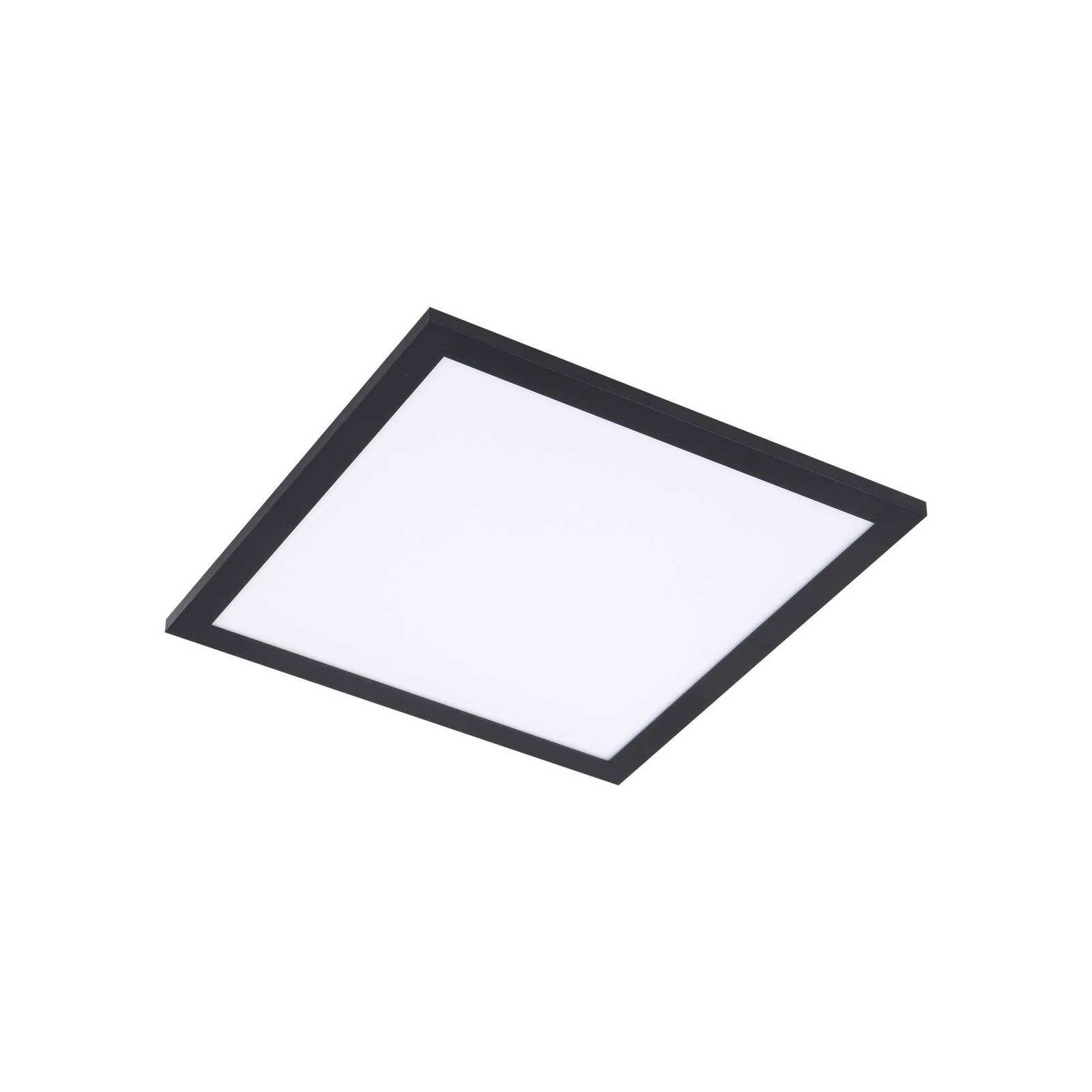 Lindby LED Panel Enhife, LED Schwarz universalweiß IP20, LED 14 W gesamt, universalweiß