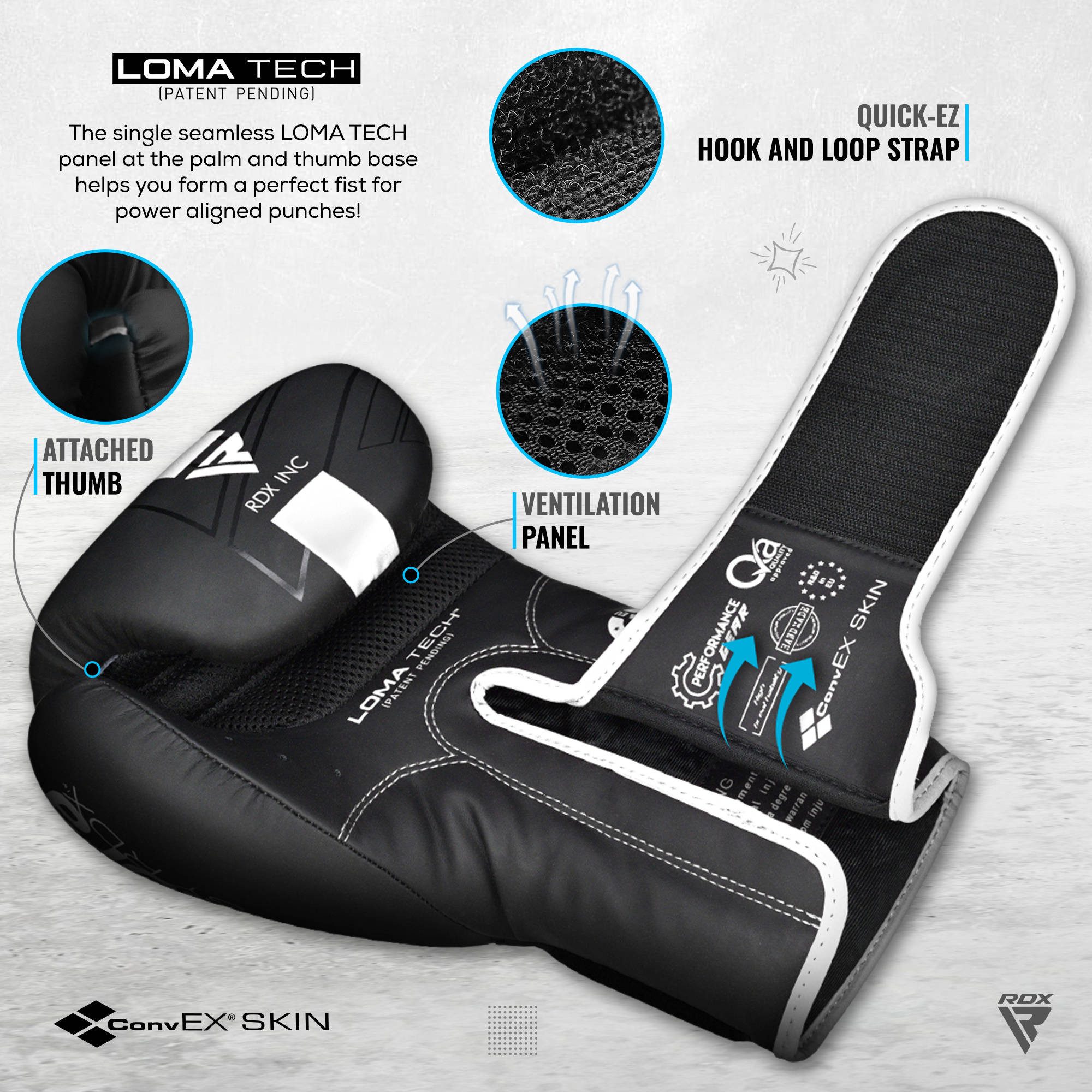 RDX Sports Kinderboxhandschuhe RDX Kinder Boxen Pads Fokus Mitts Muay Thai Junior Handschuhe