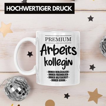 Trendation Tasse Trendation - Lieblingskollegin Premium Kollegin Lustige Tasse für Kollegin zum Geburtstag als Geschenk mit Sprüchen