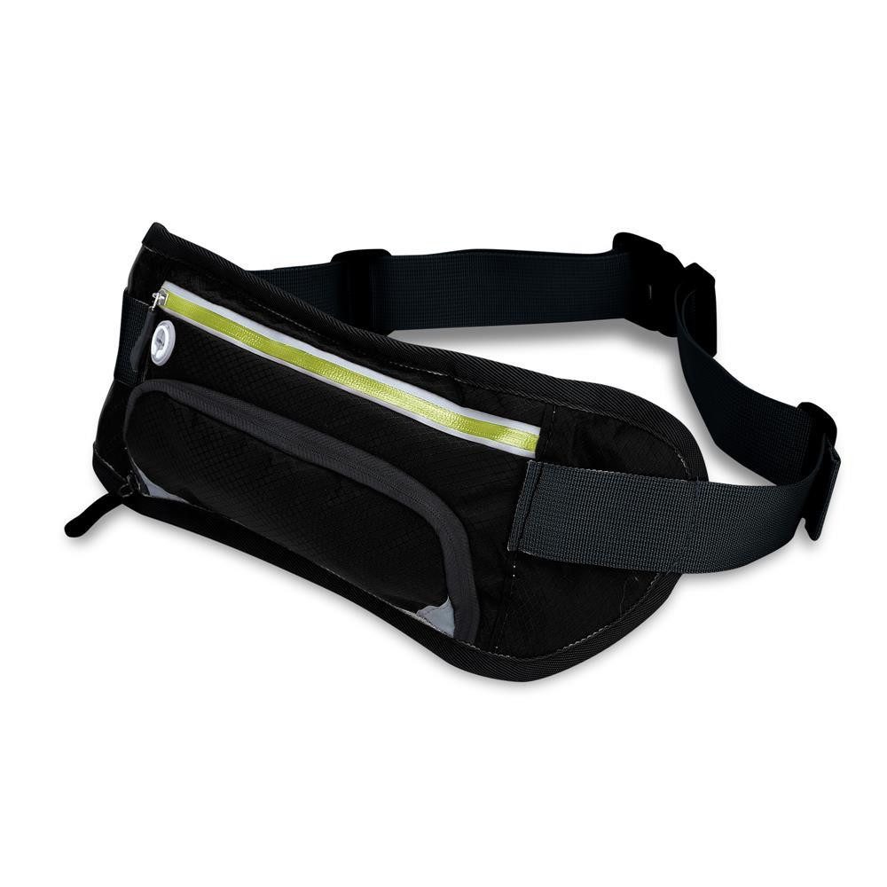 Cadorabo Bauchtasche (1-tlg), Sport Trinkflaschen Bauchtasche mit Reflektor