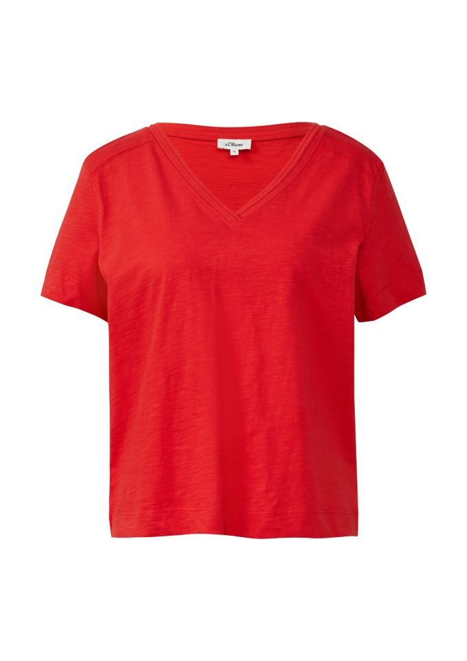 s.Oliver T-Shirt - Damen-T-Shirt - Kurzarmshirt günstig online kaufen