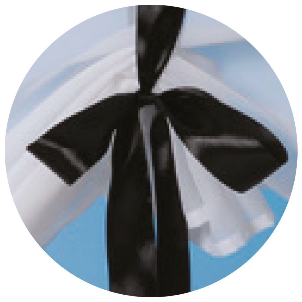 farbigen Weiße Raffbändern, mit in transparent, und vers. Vorhang, Schwarz Größen Arsvita, Raffgardine Schlaufen Schlaufen,