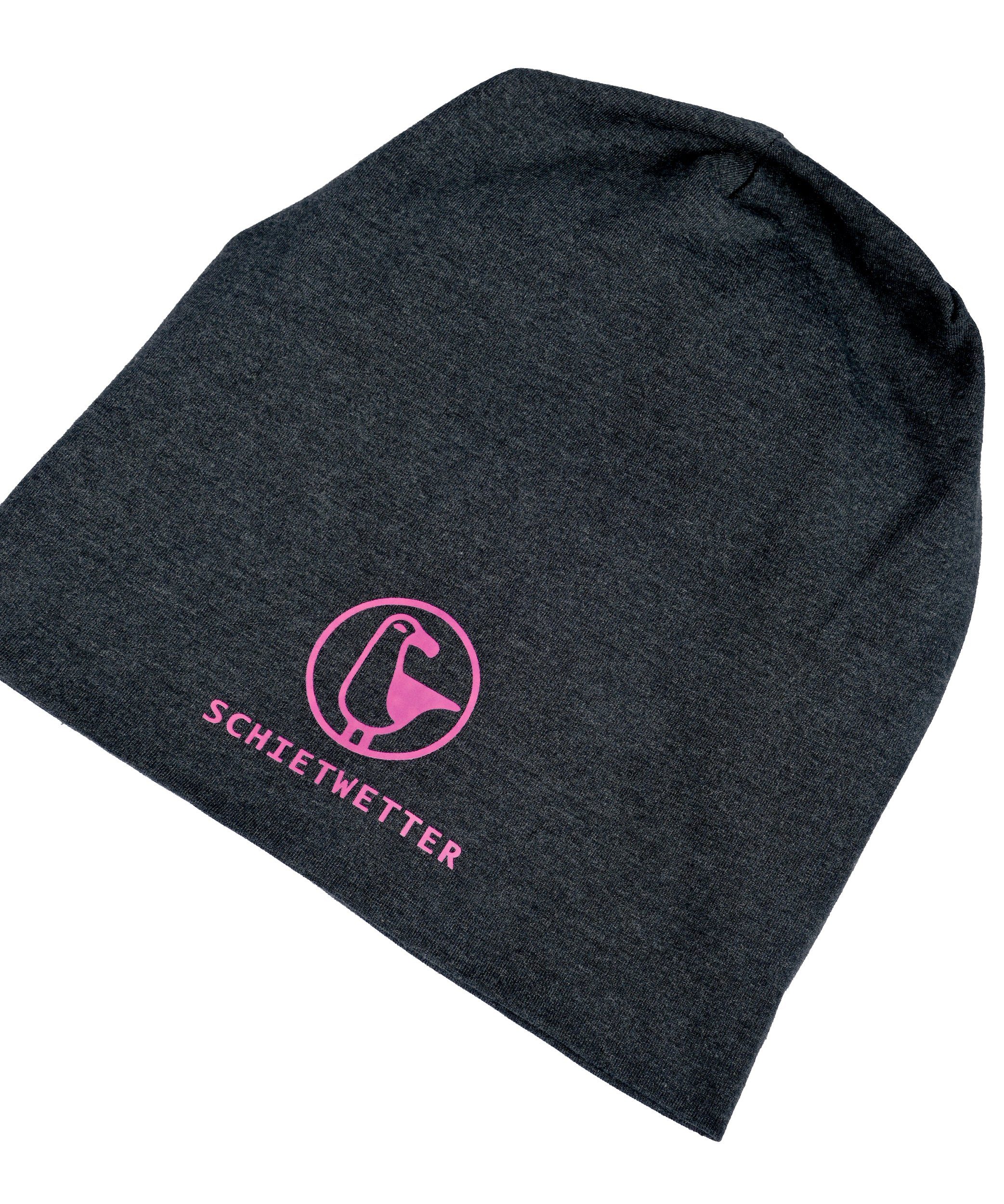 Schietwetter Beanie Unisex Erw. Beanie mit Print Möwe (1-St) günstig online kaufen