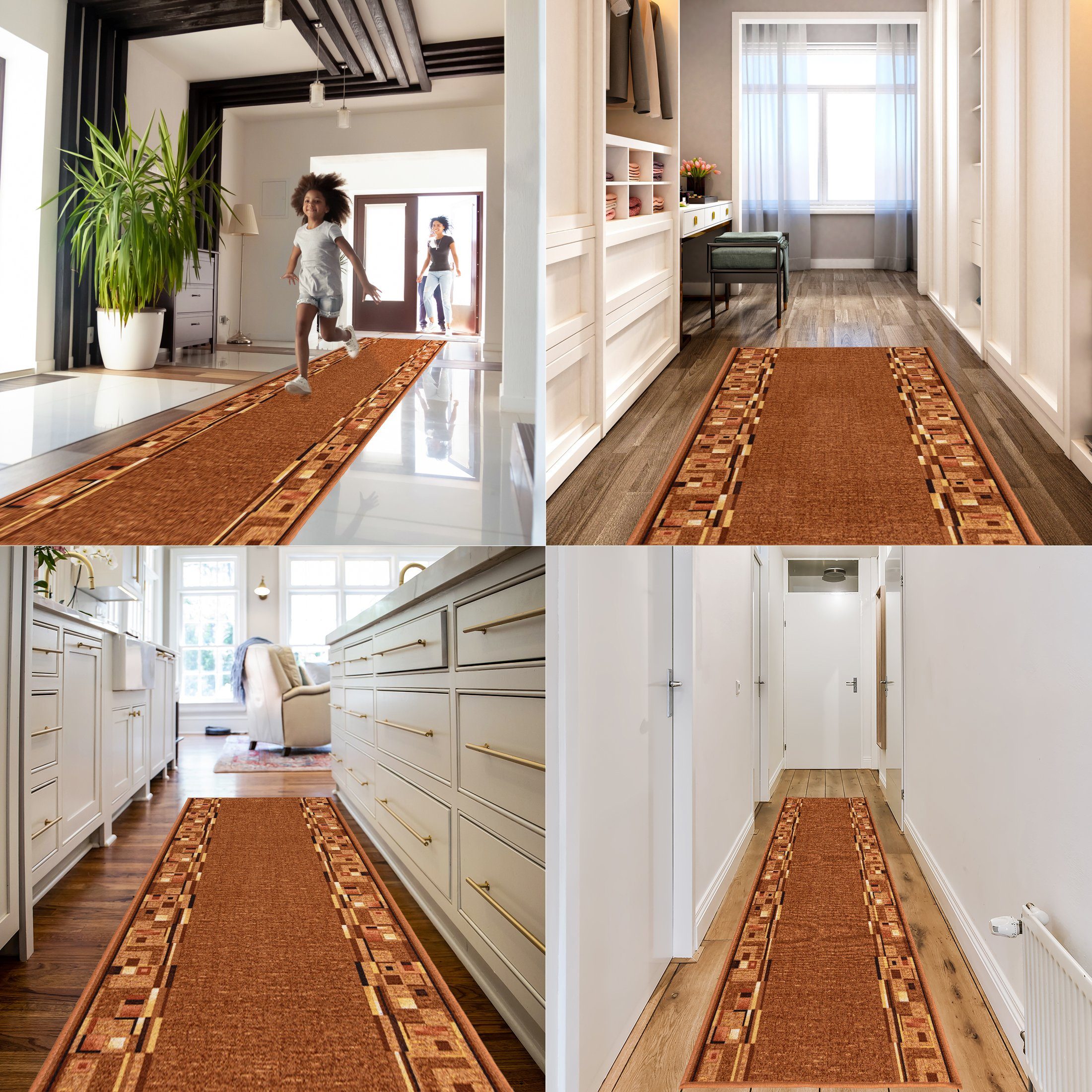 Mazovia Läufer Läufer Teppichläufer Brücke - Vorzimmer Küche - Beige, 67 x günstig online kaufen