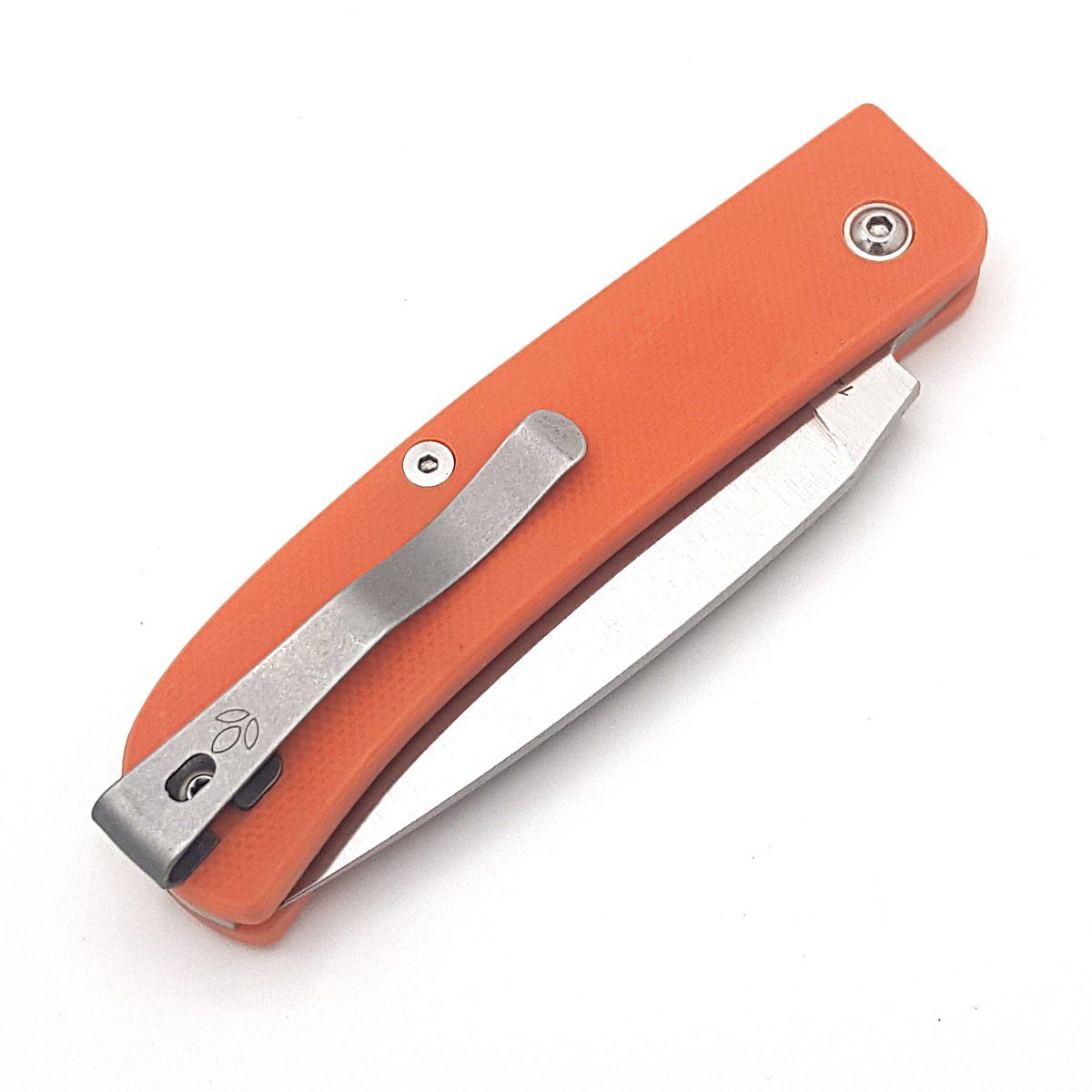 Wasp umsetzbaren Orange Taschenmesser Deep-Carry-Clip Klappmesser, 14C28N Slipjoint mit Manly