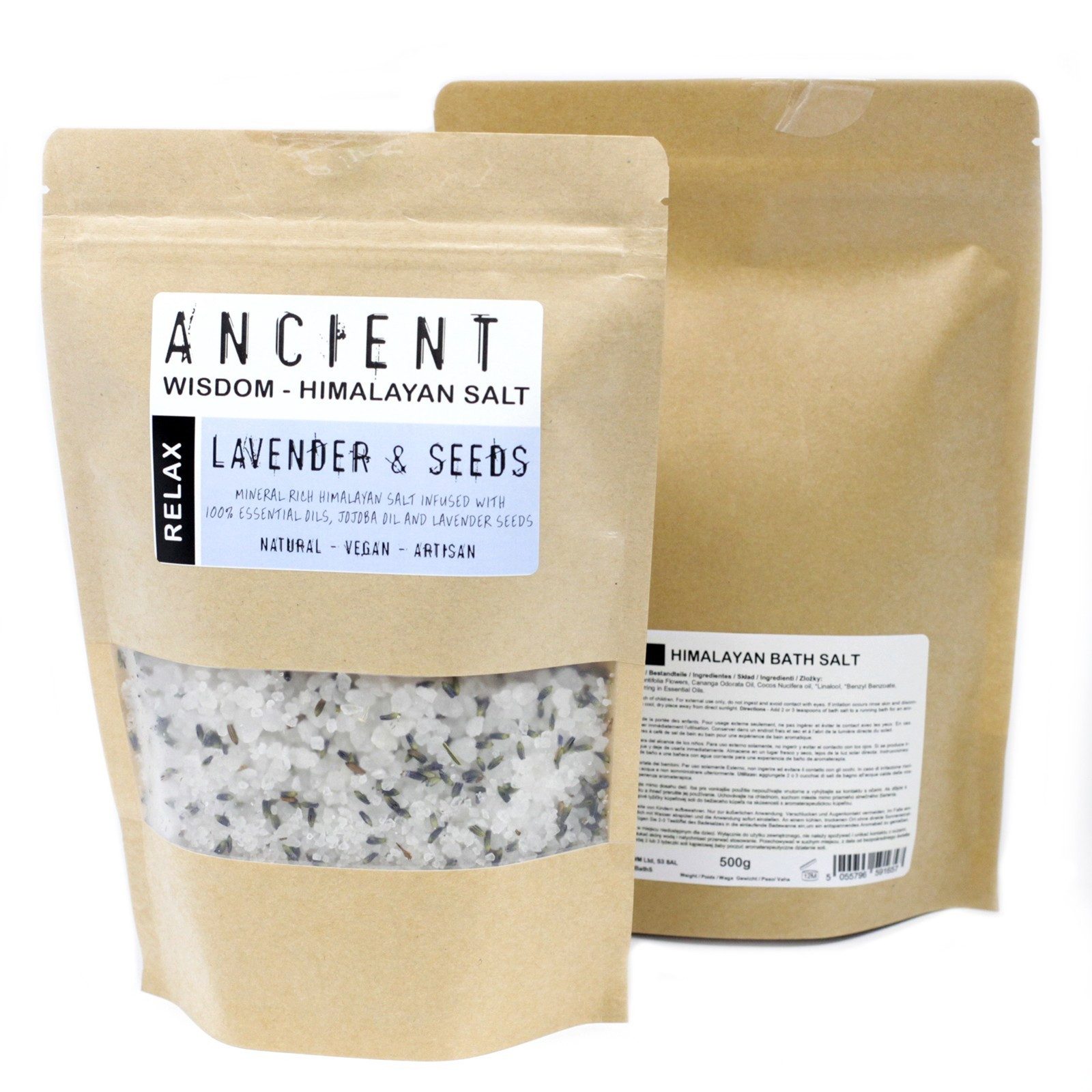 Seifenschale Himalaya Badesalz Mishung 500g-Relax