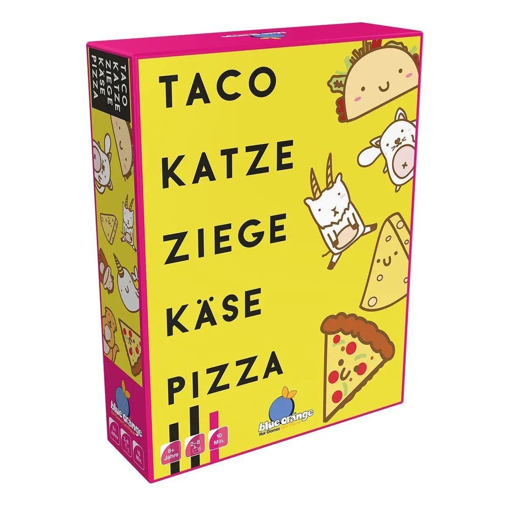 Asmodee Spiel Taco Katze Ziege Käse Pizza, Kinderspiel